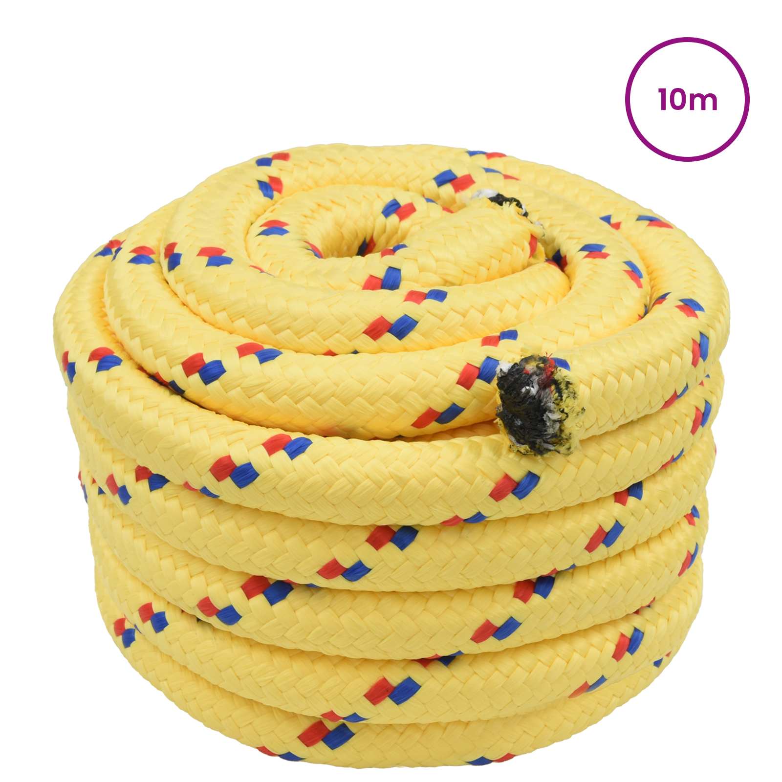 Maison Exclusive - Bootsseil 4 Mm 10 M Gelb