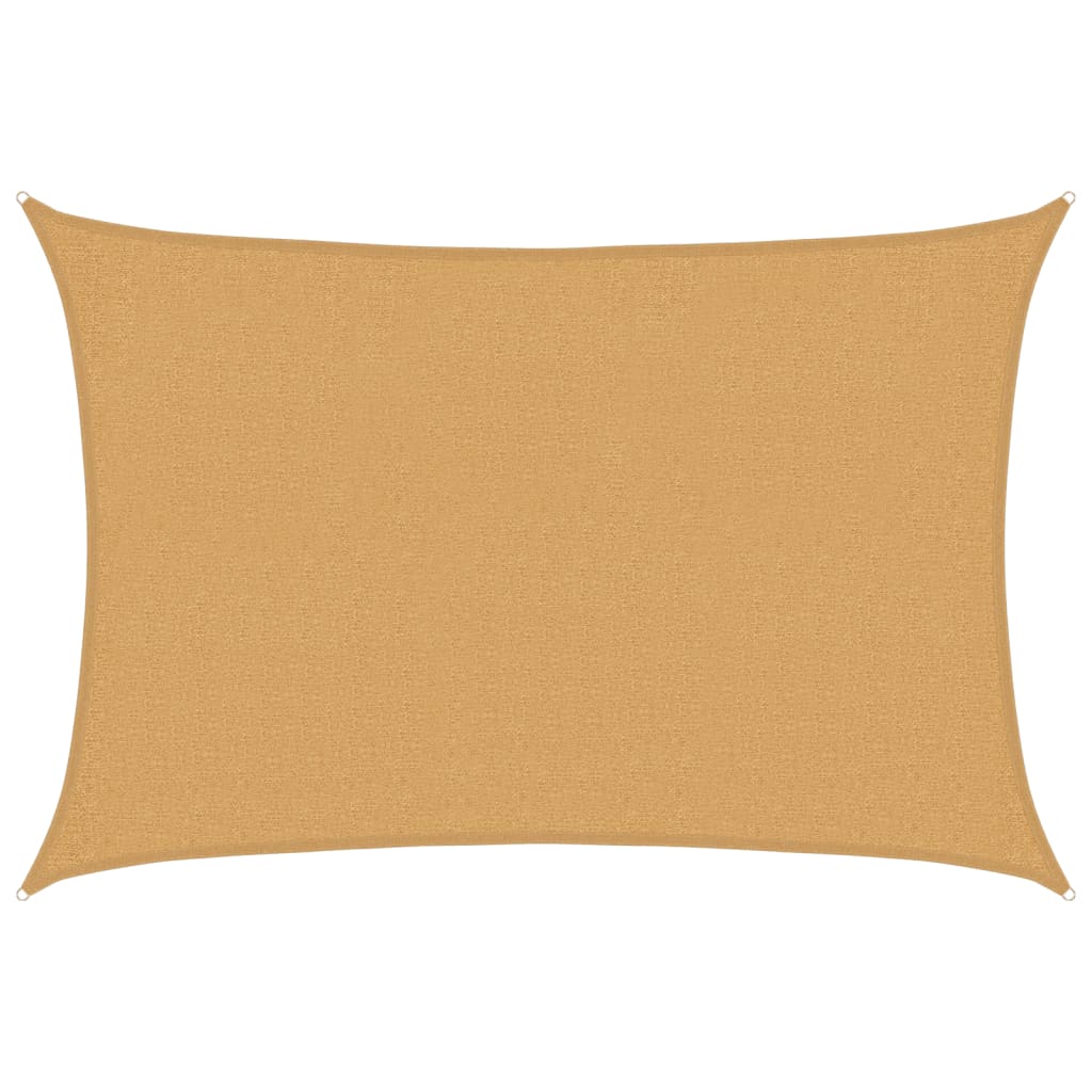 Maison Exclusive - Sonnensegel 160 G/m² Rechteckig Sandfarben 2x3
