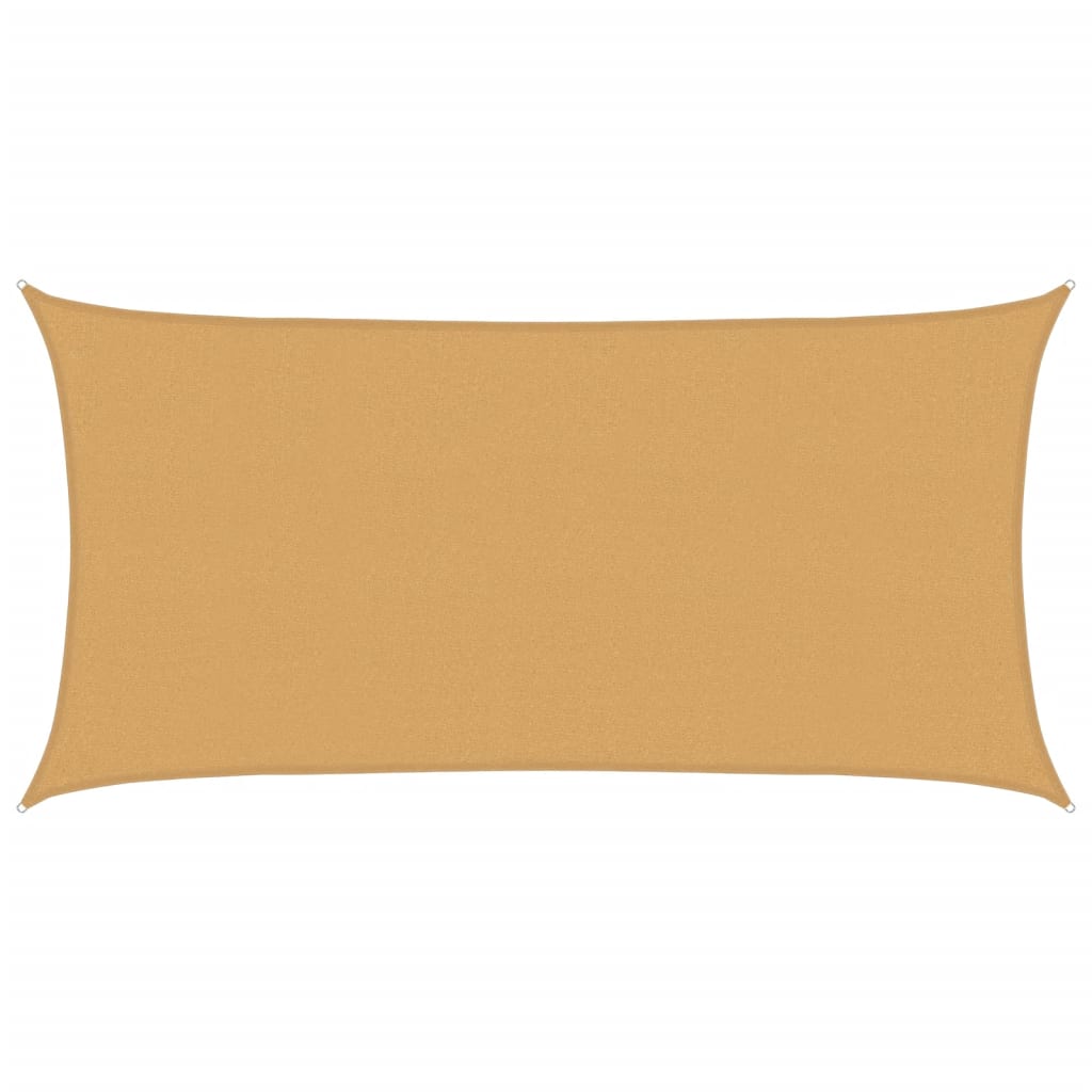 Maison Exclusive - Sonnensegel 160 G/m² Rechteckig Sandfarben 2x4