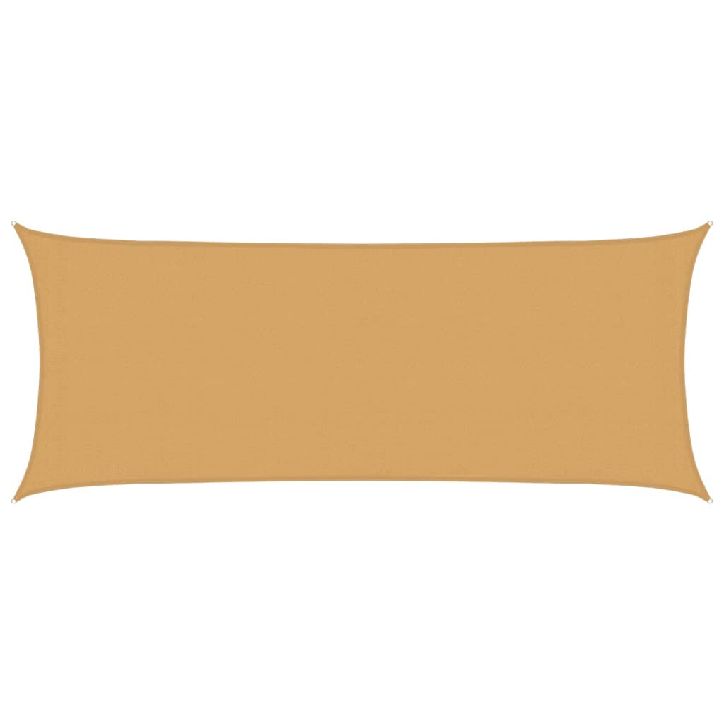 Maison Exclusive - Sonnensegel 160 G/m² Rechteckig Sandfarben 2x5