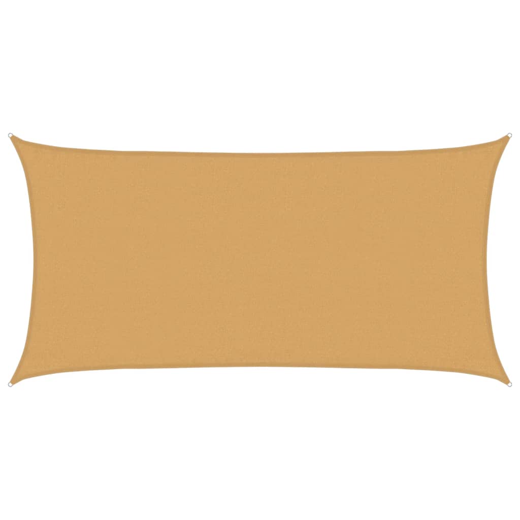 Maison Exclusive - Sonnensegel 160 G/m² Rechteckig Sandfarben 3x6