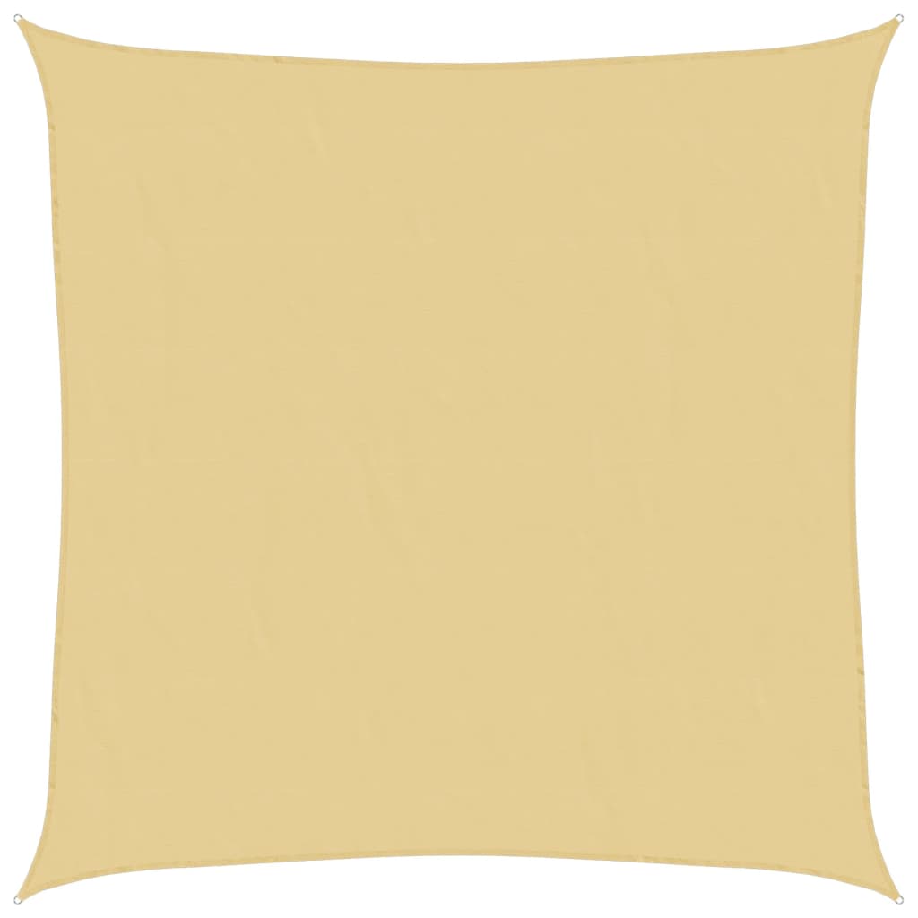 Maison Exclusive - Sonnensegel Sandfarbe 2,5x2,5 M 100% Polyester