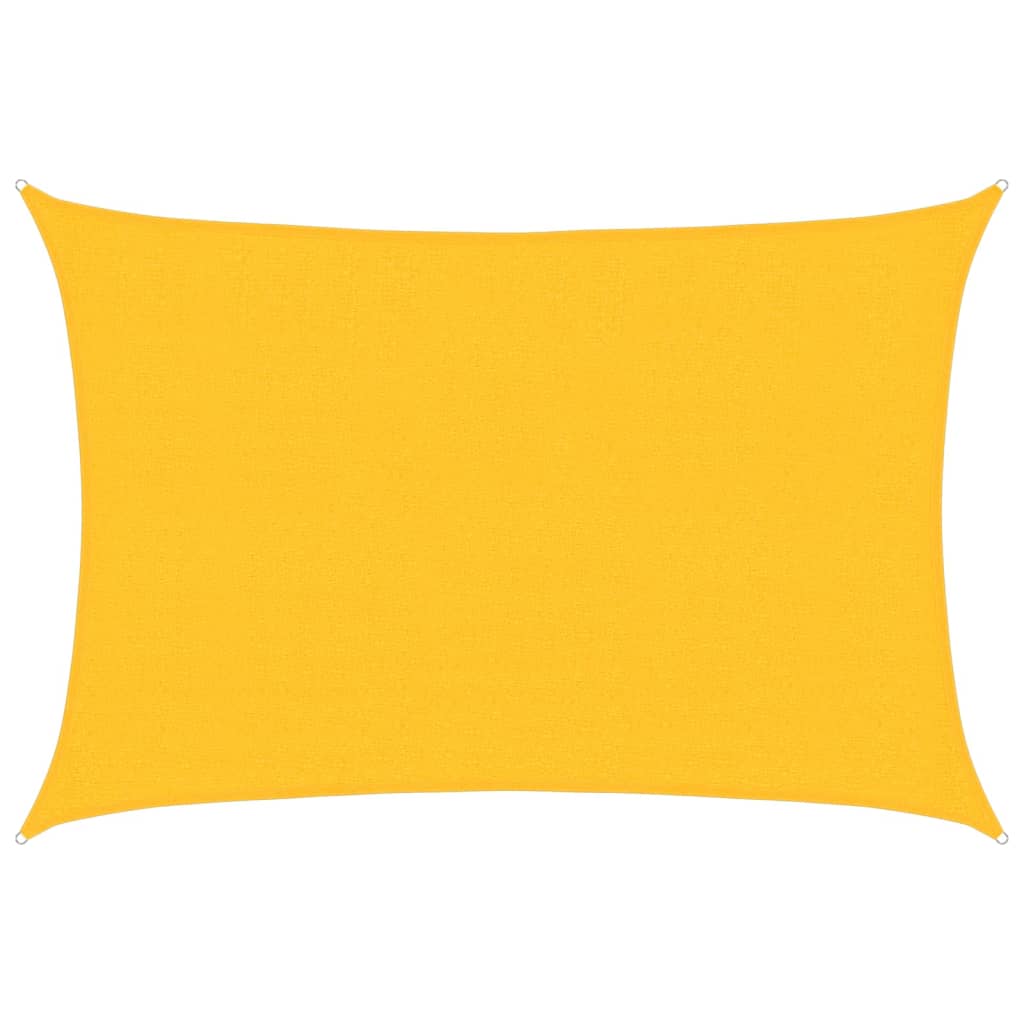 Maison Exclusive - Sonnensegel 160 G/m² Gelb 2,5x3,5 M Hdpe