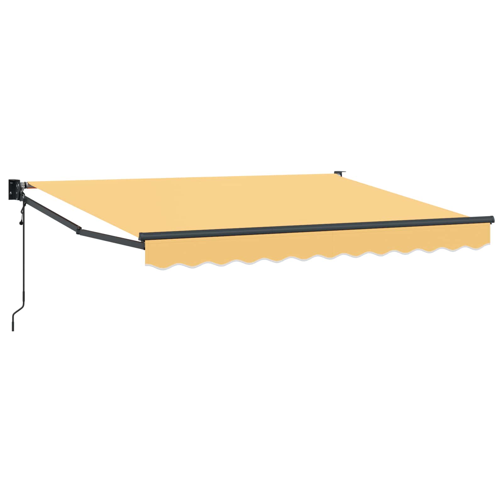 Maison Exclusive - Ausziehbare Markise Sand 4,5 × 3 M Polyester U
