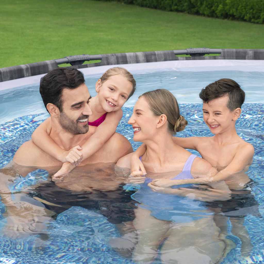 Maison Exclusive - Steel Pro Max Swimmingpool-set Rund 427x107 Cm