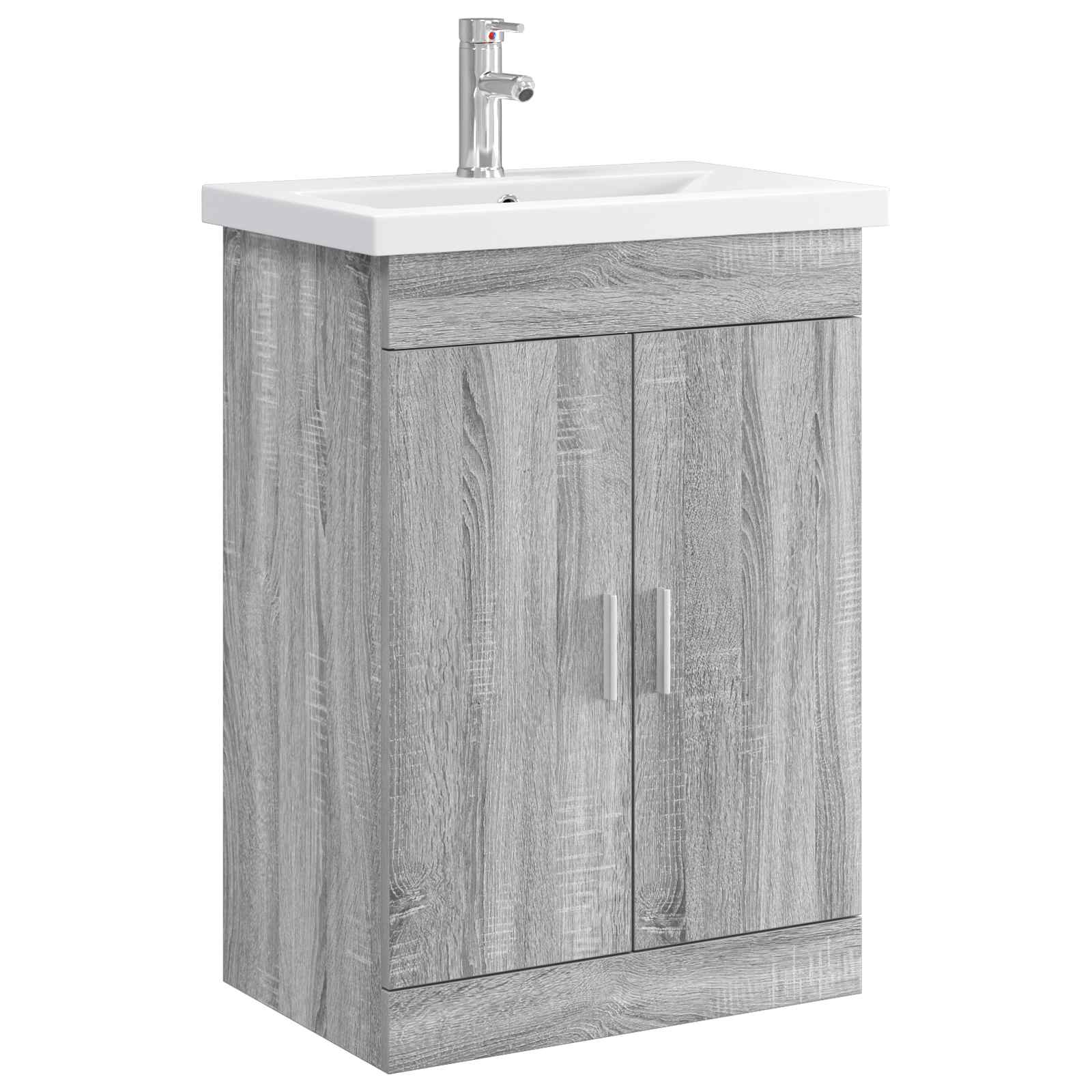 Maison Exclusive - Badezimmermöbel-set Grau Sonoma 61 X 40 X 84,5