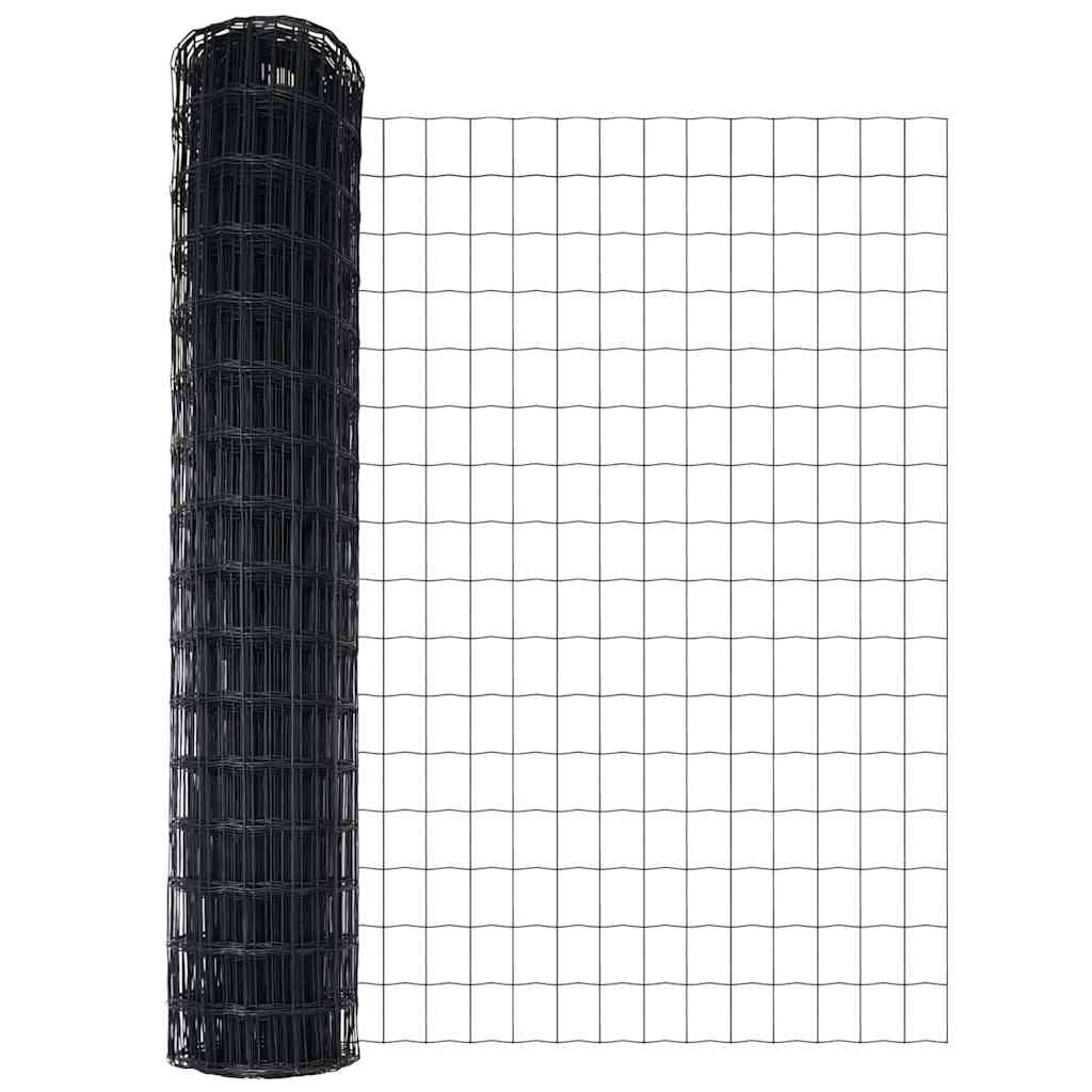 Maison Exclusive - Eurozaun 1,4 X 10 M Pvc-beschichtetes Eisen Gr