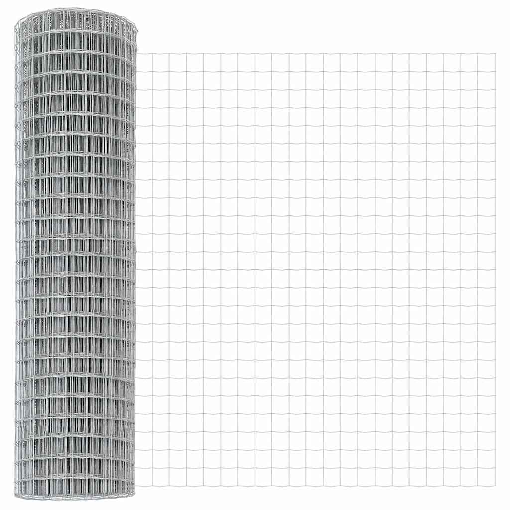 Maison Exclusive - Eurozaun 1 X 10 M Pvc-beschichtetes Eisen