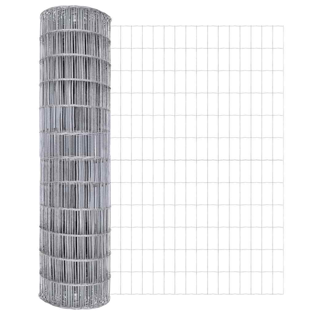 Maison Exclusive - Eurozaun 1,4 X 10 M Pvc-beschichtetes Eisen
