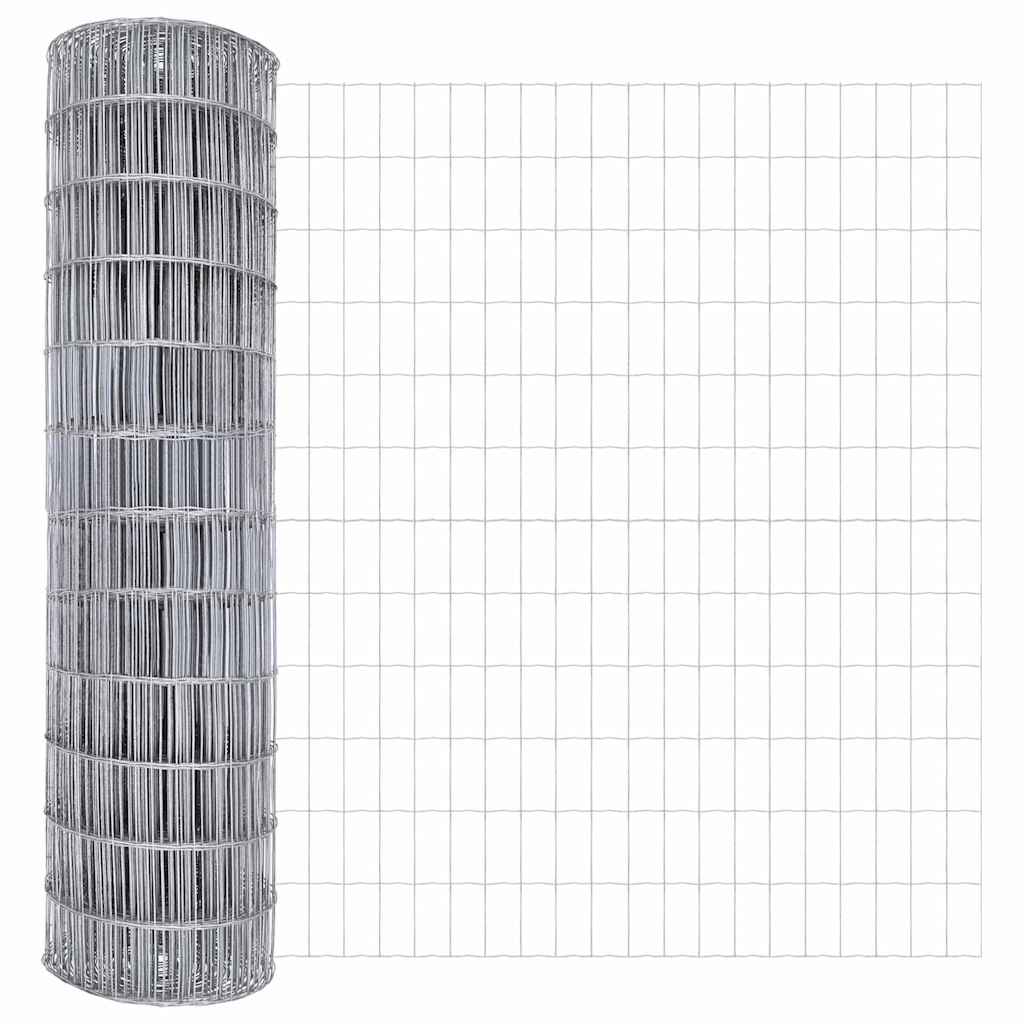 Maison Exclusive - Eurozaun 1,5 X 10 M Pvc-beschichtetes Eisen