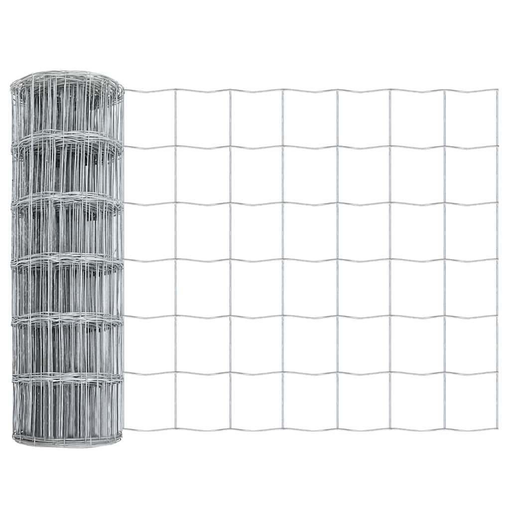 Maison Exclusive - Eurozaun 0,8 X 10 M Pvc-beschichtetes Eisen