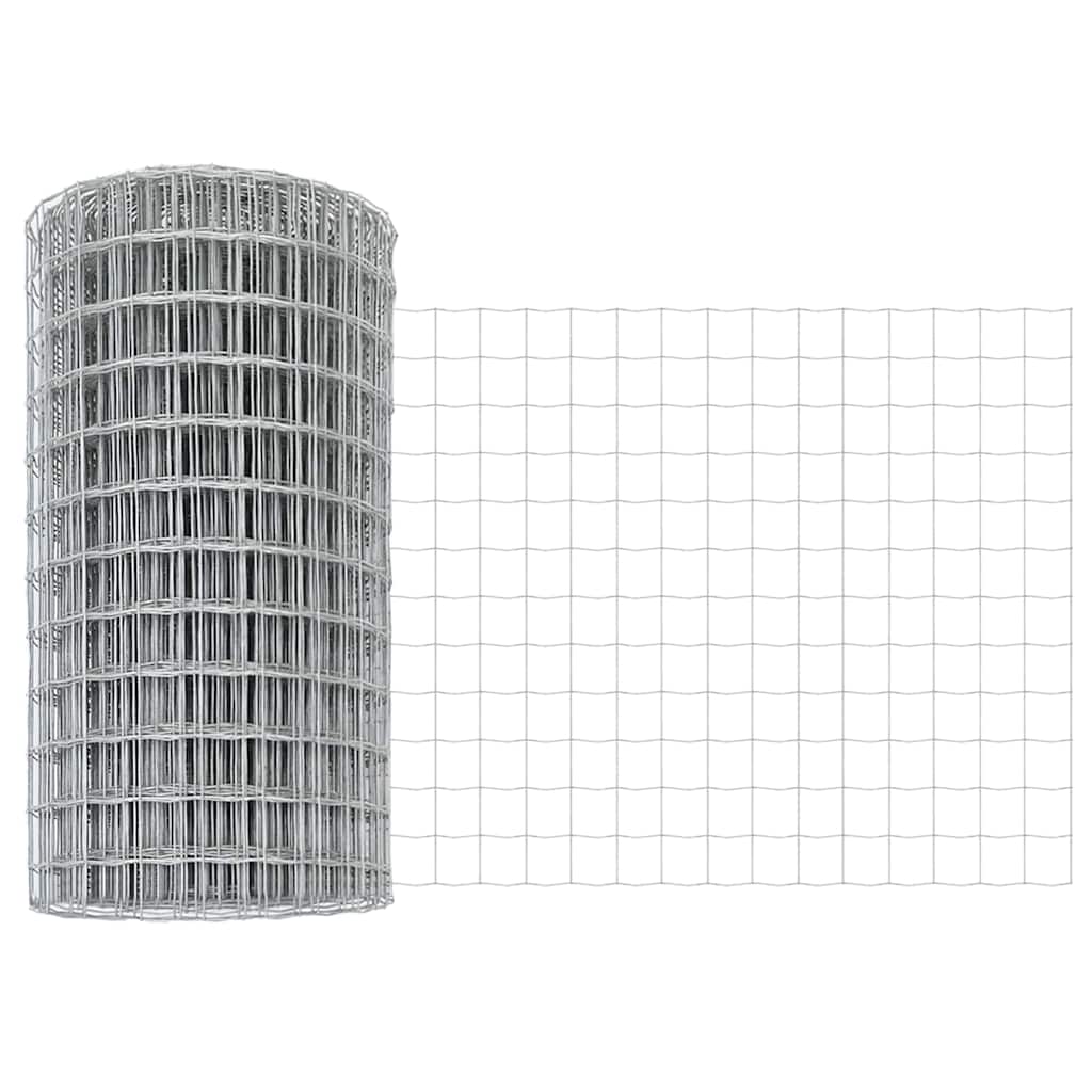 Maison Exclusive - Eurozaun 0,4 X 25 M Pvc-beschichtetes Eisen