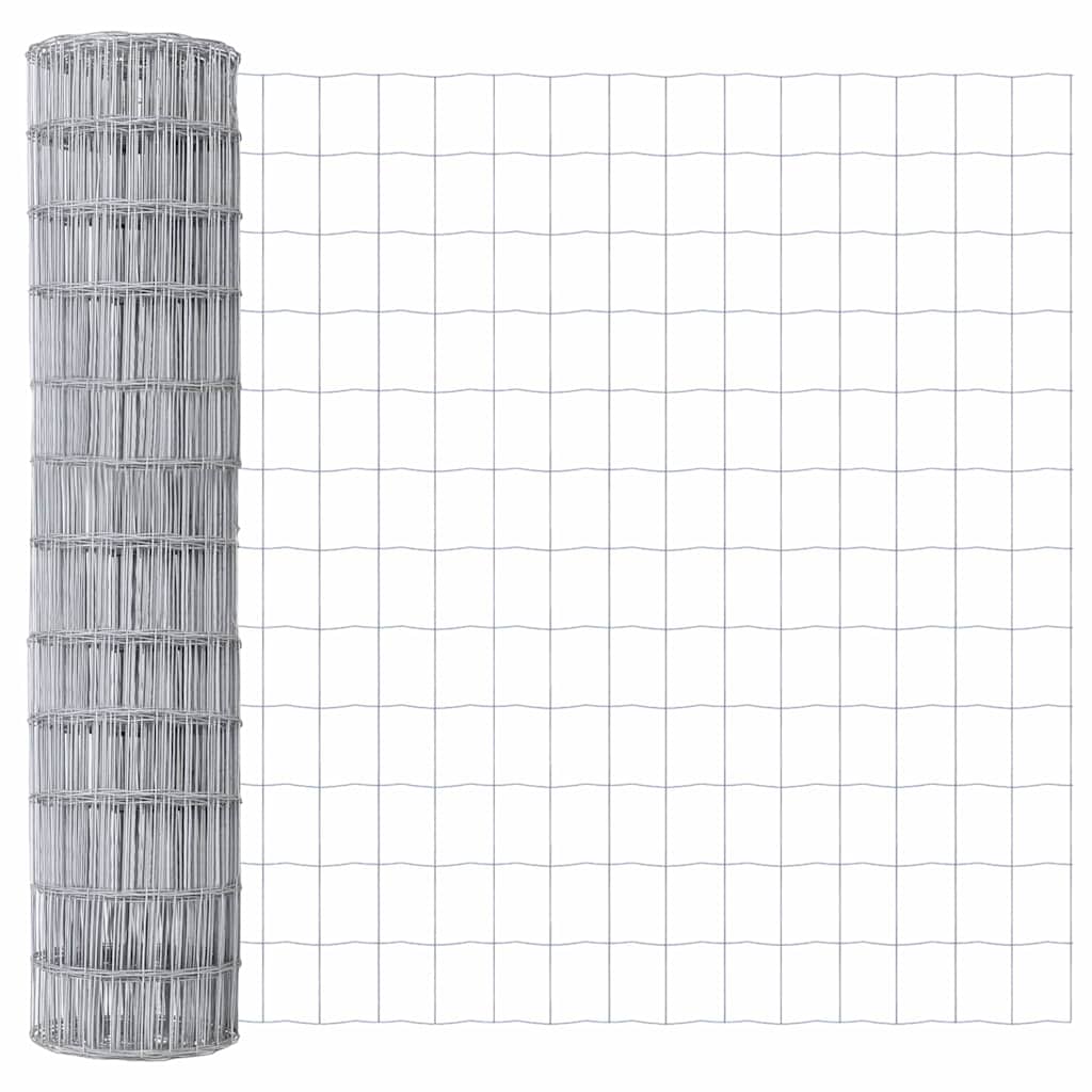 Maison Exclusive - Eurozaun 1,2 X 25 M Pvc-beschichtetes Eisen