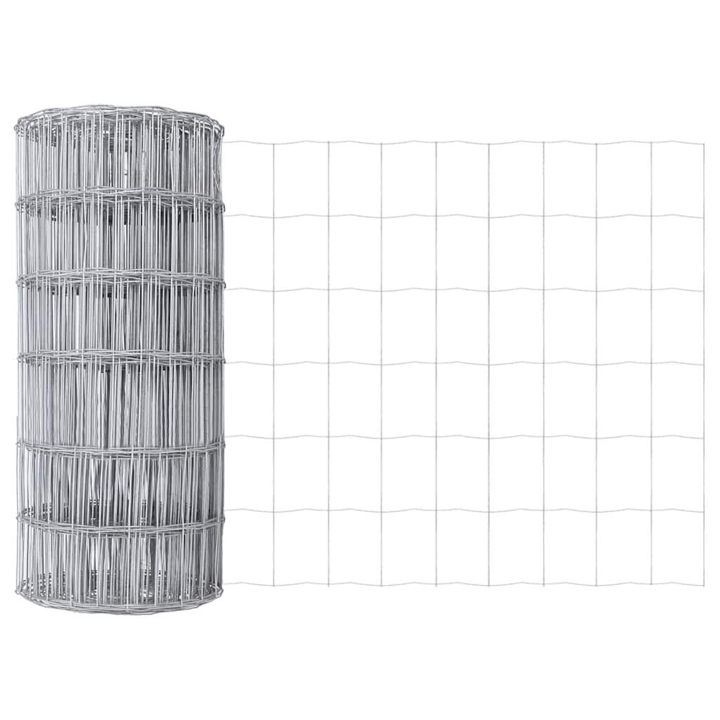 Maison Exclusive - Eurozaun 0,6 X 50 M Pvc-beschichtetes Eisen