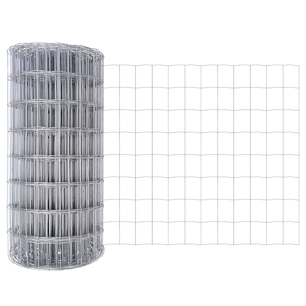 Maison Exclusive - Eurozaun 0,4 X 50 M Pvc-beschichtetes Eisen