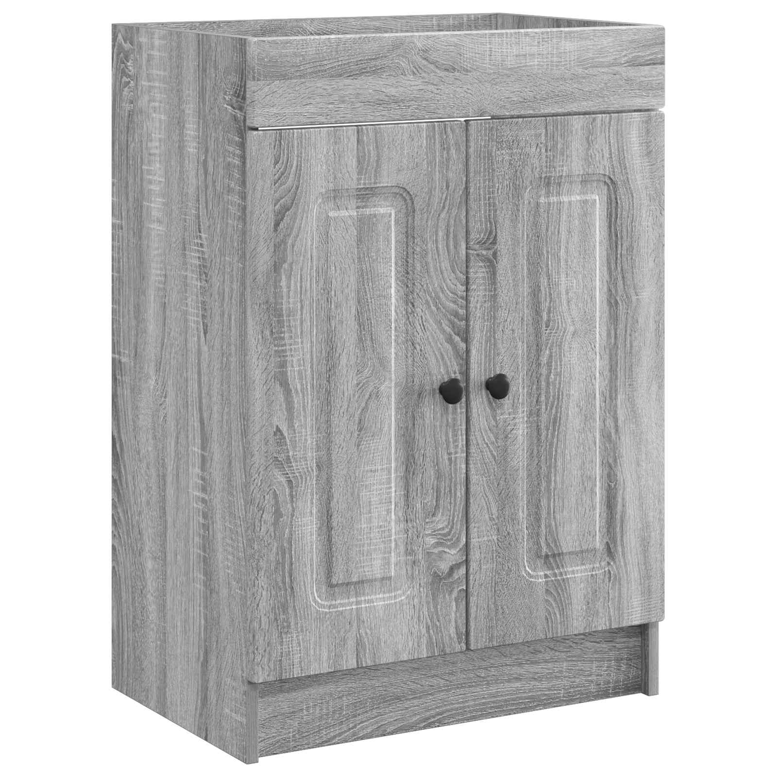 Maison Exclusive - Unter Dem Waschbecken Badschrank Grau Sonoma