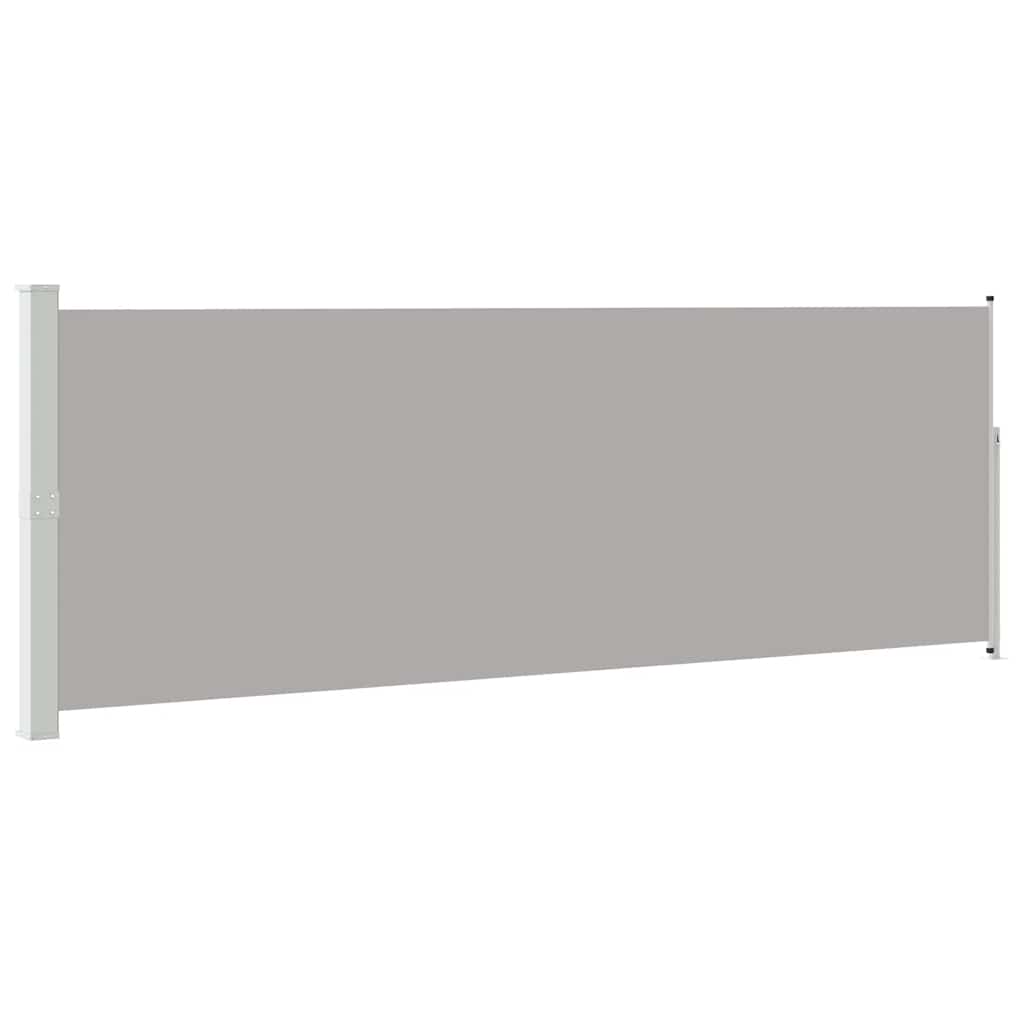 Maison Exclusive - Ausziehbare Seitenmarkise 160x514 Cm Grau