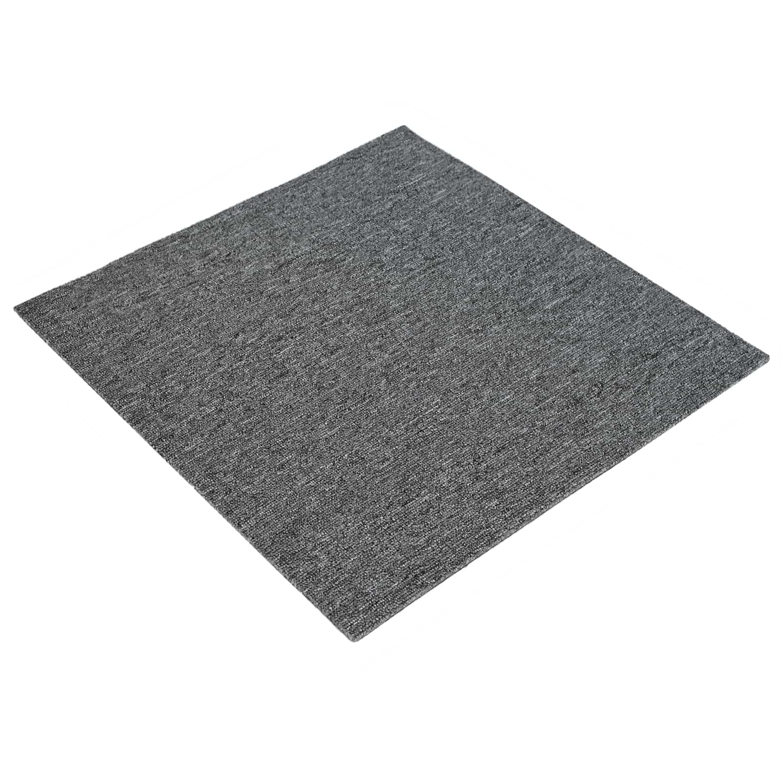 Maison Exclusive - Teppichfliese Mittelgrau 50 X 50 Cm 4 Stk. Pp