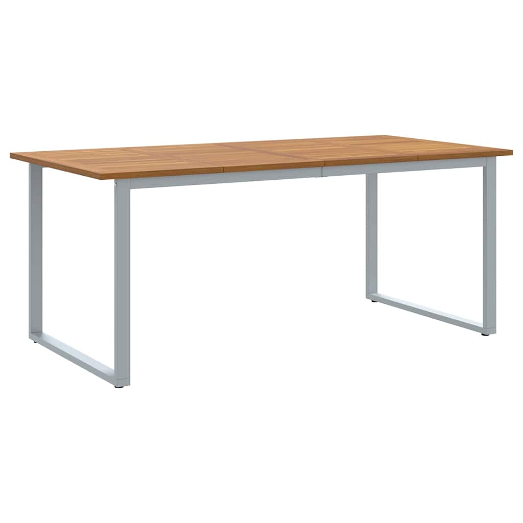 Maison Exclusive - Gartentisch Grau 180 X 90 X 75 Cm Massivholz A