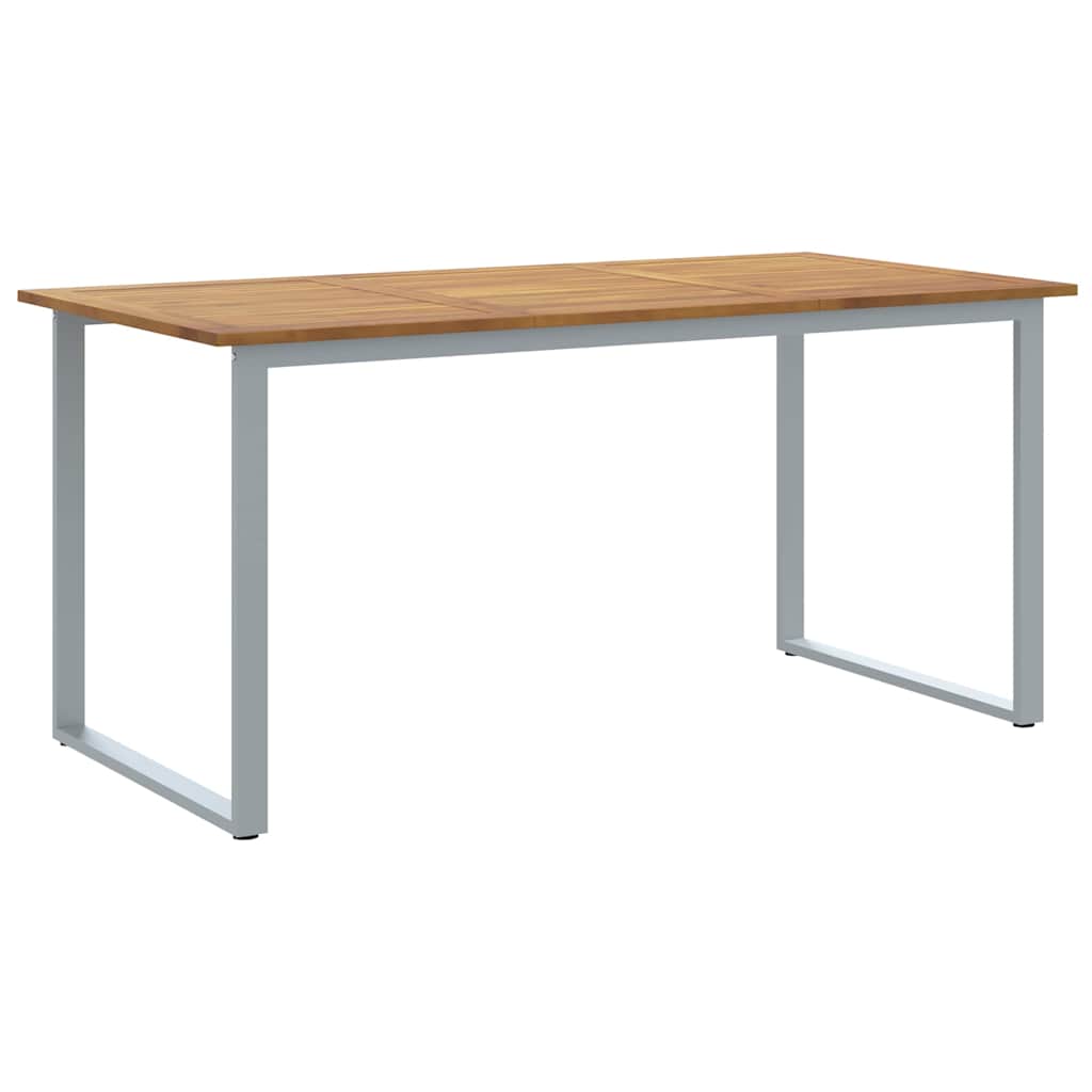 Maison Exclusive - Gartentisch Grau 160 X 80 X 75 Cm Massivholz A