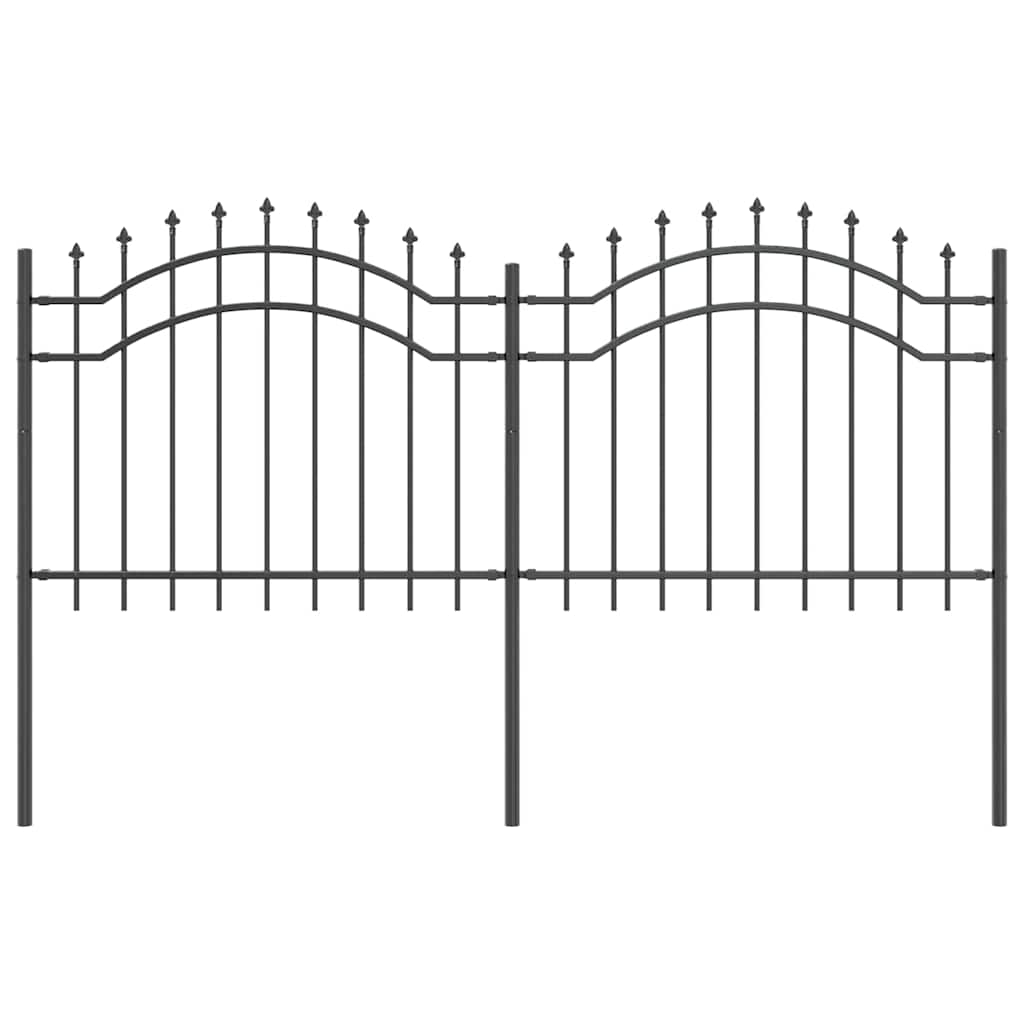 Maison Exclusive - Gartenzaun Woerden 240 X 140 Cm Pulverbeschich