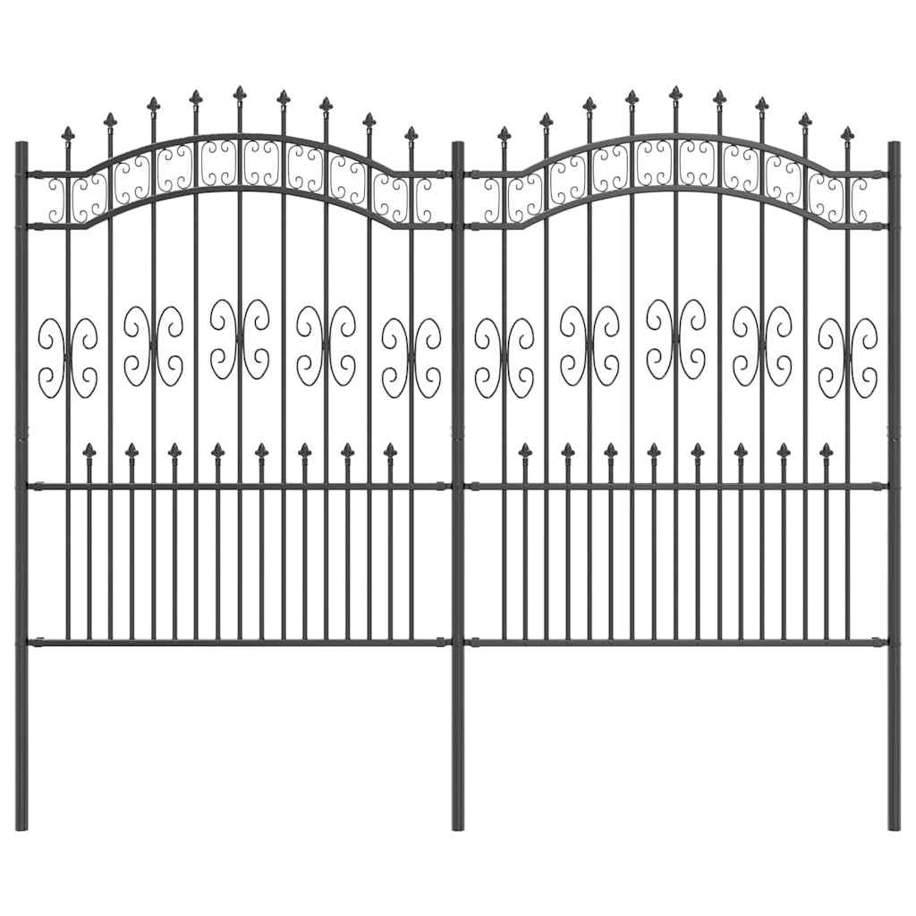 Maison Exclusive - Gartenzaun Kampen 240 X 202,5 Cm Pulverbeschic