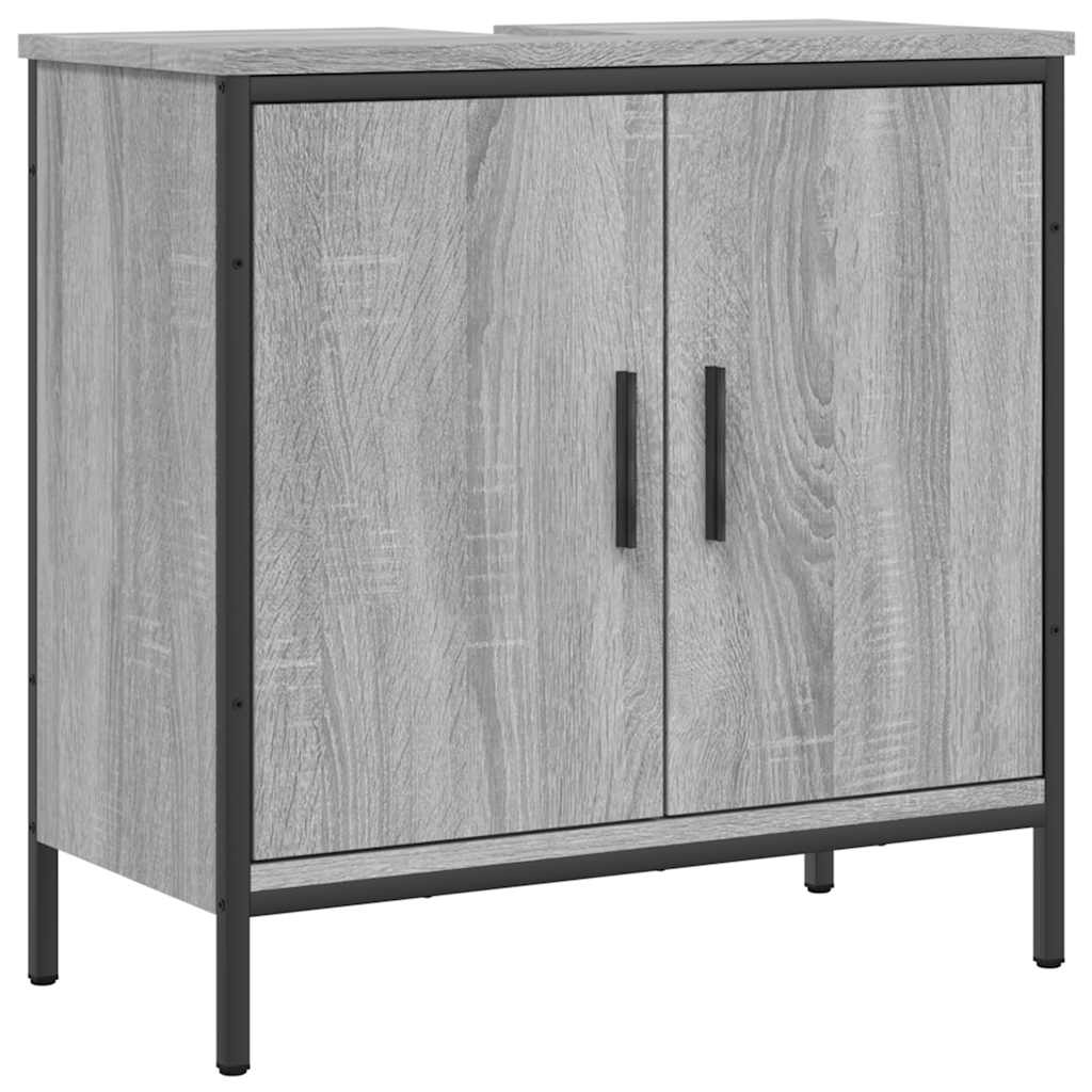 Maison Exclusive - Waschbeckenunterschrank Grau Sonoma 60x30x60 C