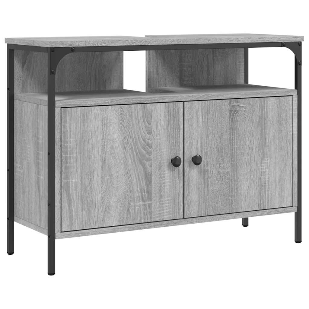 Maison Exclusive - Waschbeckenunterschrank Grau Sonoma 80x30x60 C