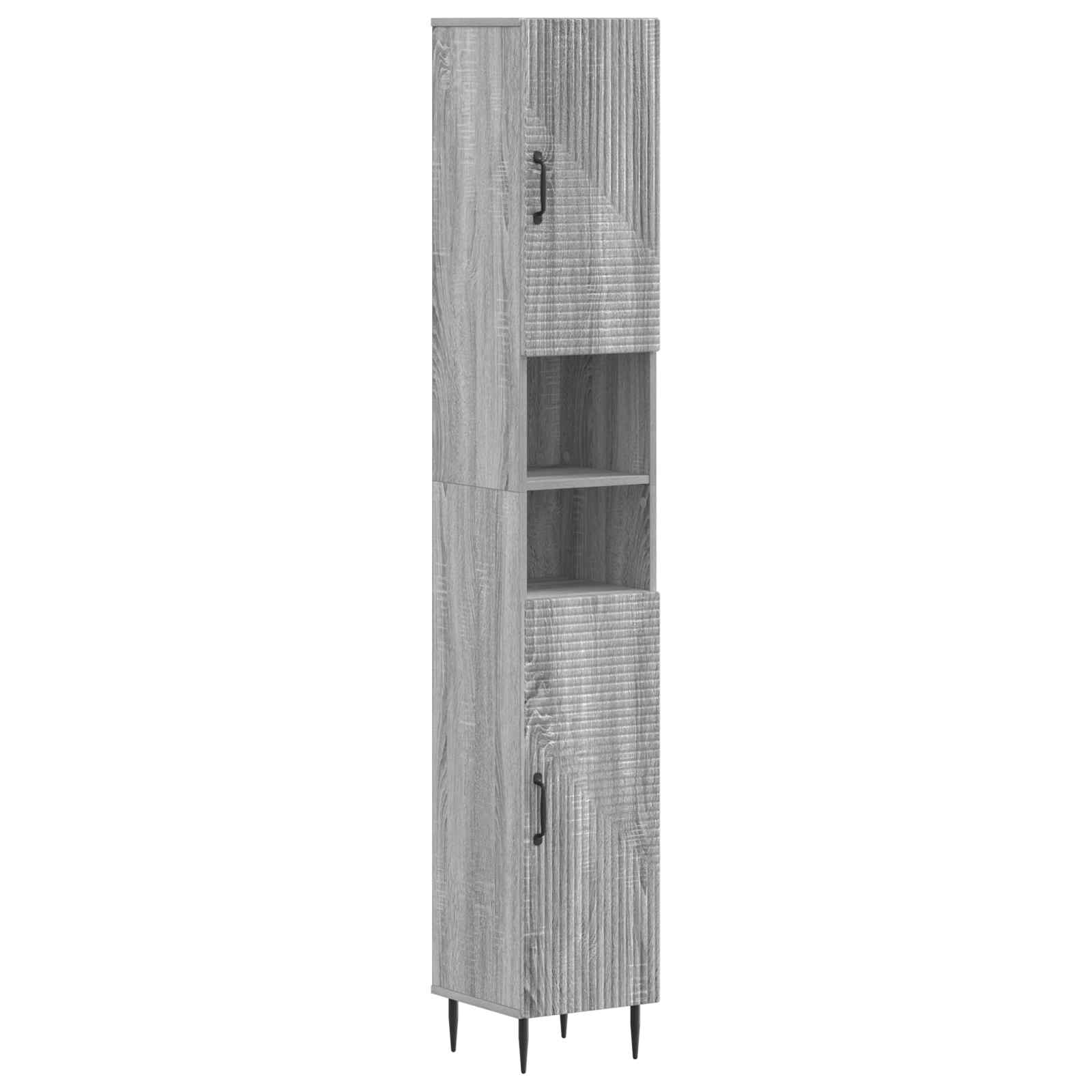Maison Exclusive - Badezimmerschrank Mit Offenem Regal Haarlem So