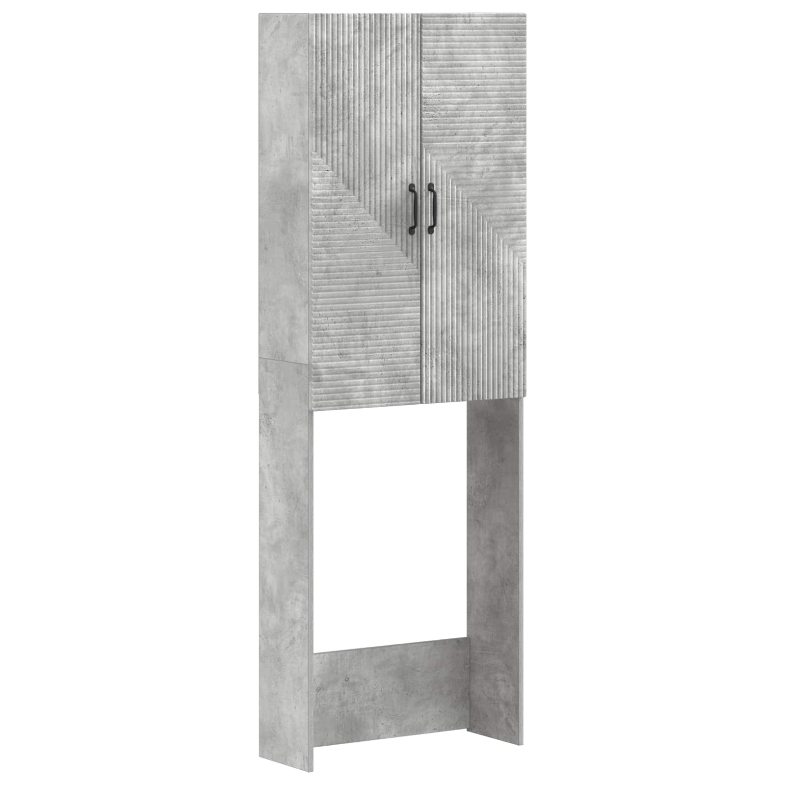 Maison Exclusive - Toilettenschrank Haarlem Betongrau 66 X 25,5 X