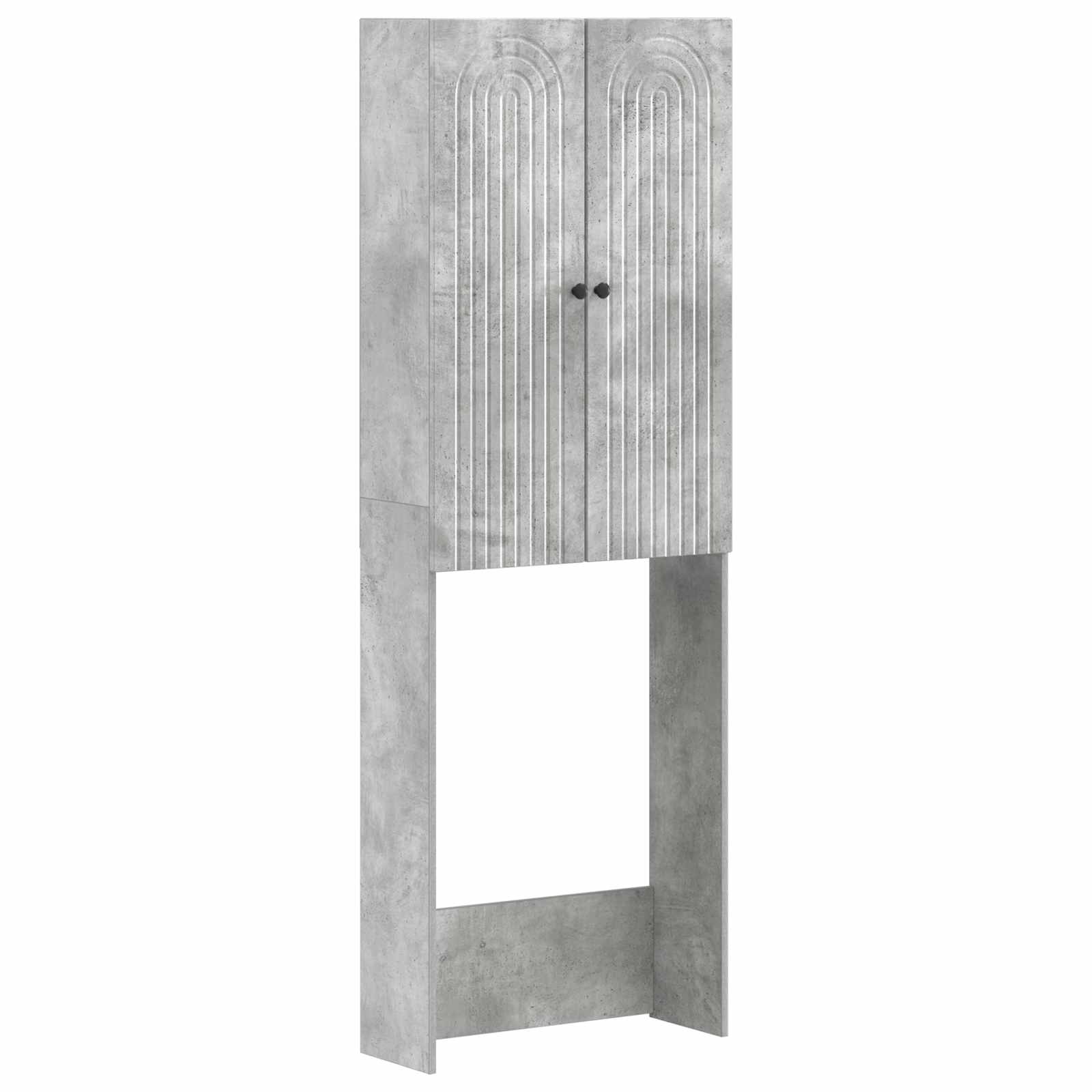 Maison Exclusive - Toilettenschrank Alkmaar Betongrau 66 X 25,5 X