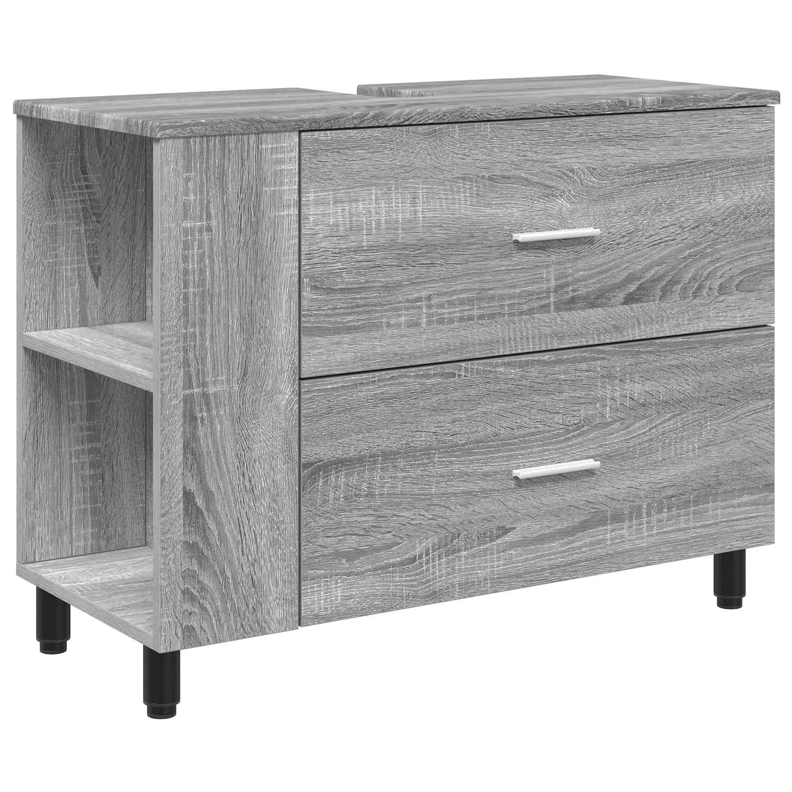 Maison Exclusive - Waschtisch Sonoma-grau 80 X 35 X 60 Cm Holzwer