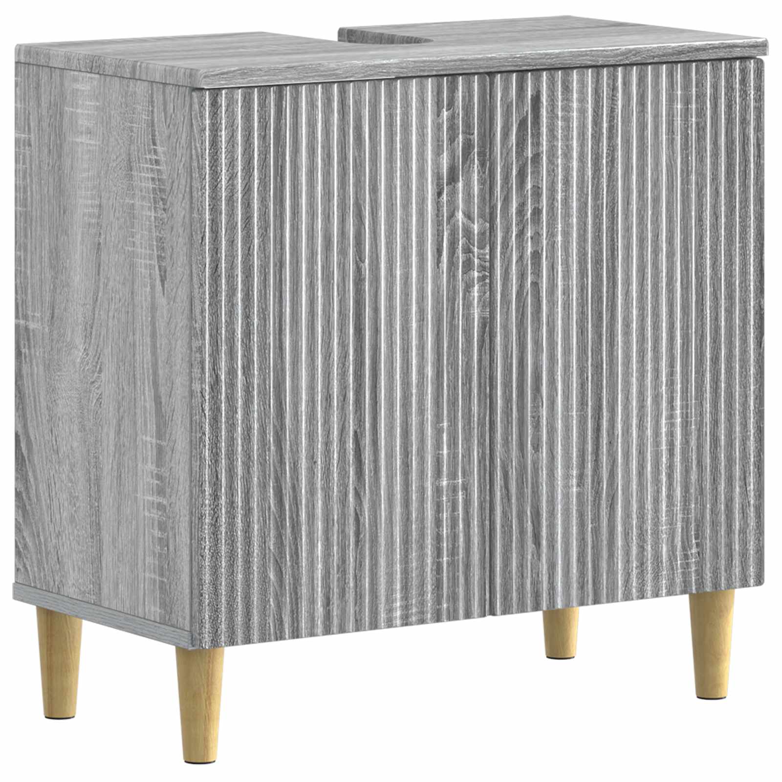 Maison Exclusive - Waschbeckenschrank Arnhem Sonoma-grau 59,5 X 3
