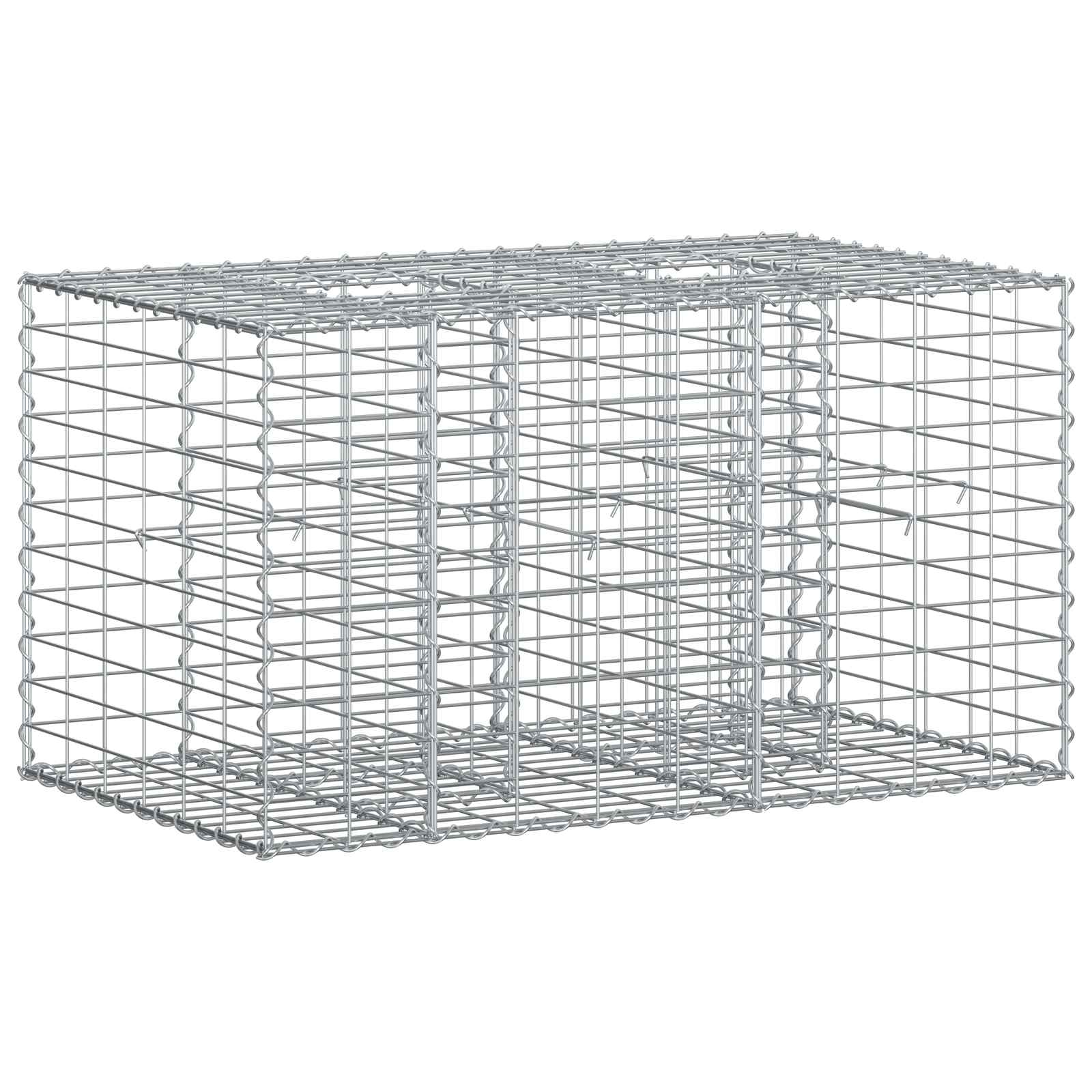 Maison Exclusive - Gabionen-hochbeet 100 X 60 X 55 Cm Verzinkter