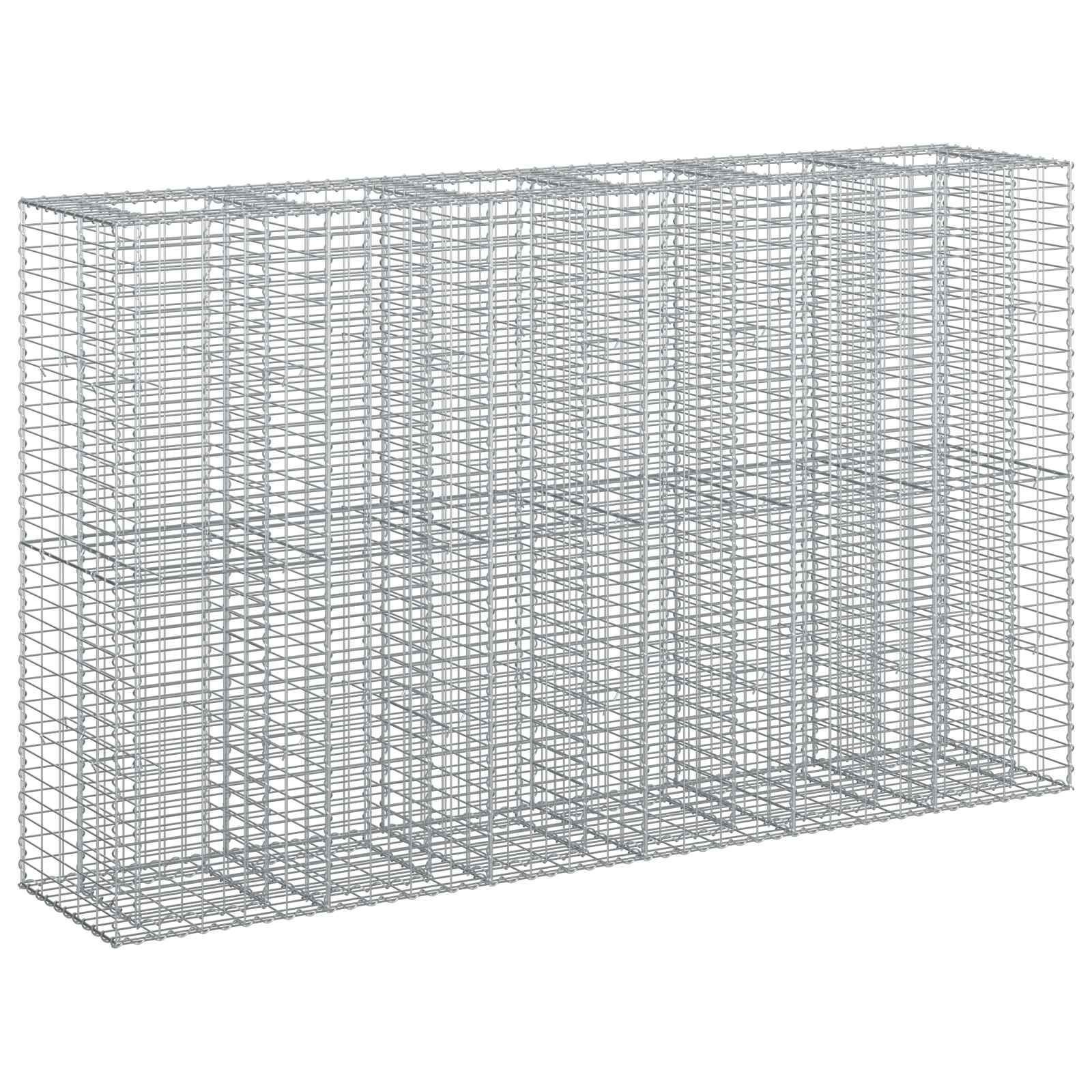 Maison Exclusive - Gabionen-hochbeet 3 Stk. 250 X 50 X 150 Cm Ver