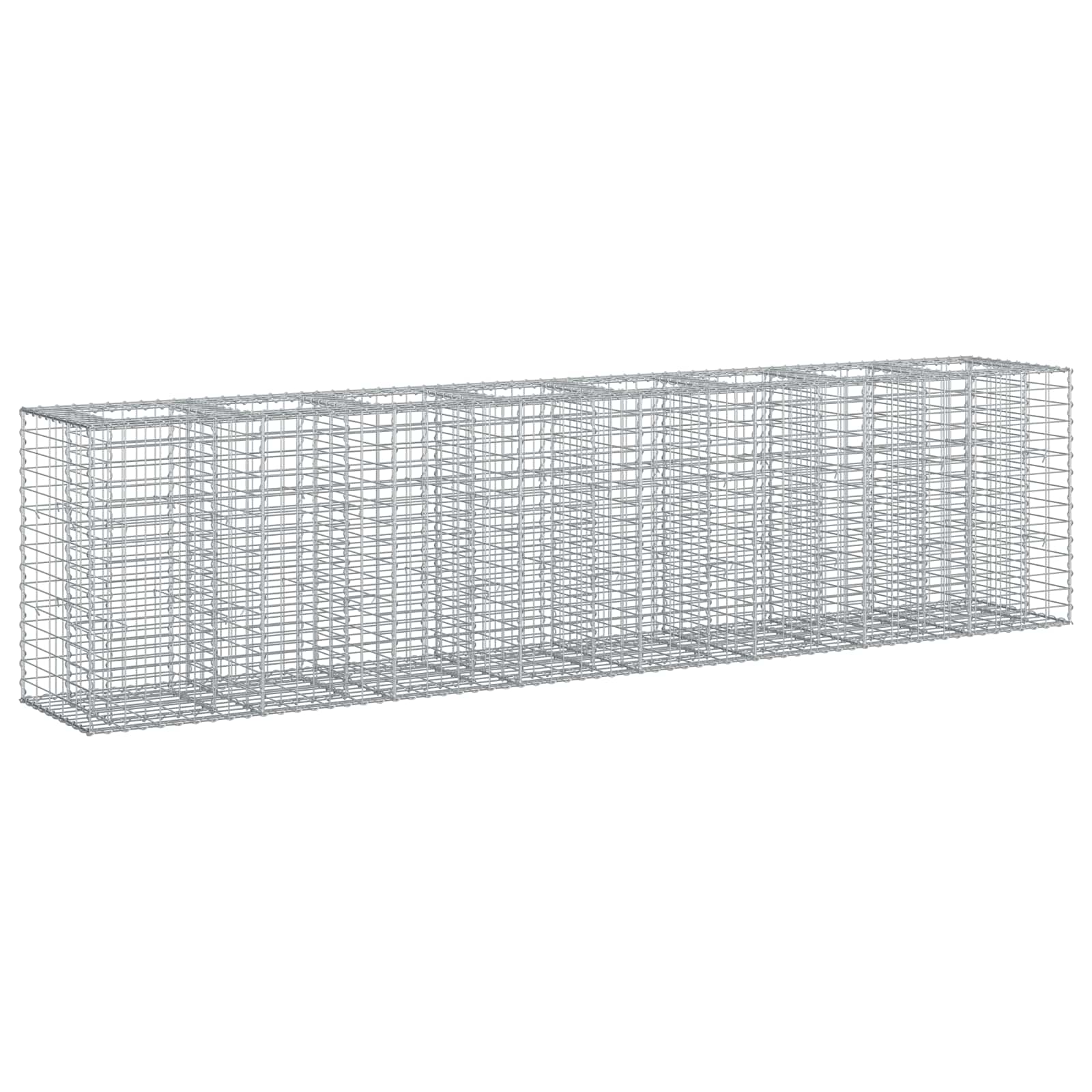 Maison Exclusive - Gabionen-hochbeet 2 Stk. 330 X 50 X 80 Cm Verz