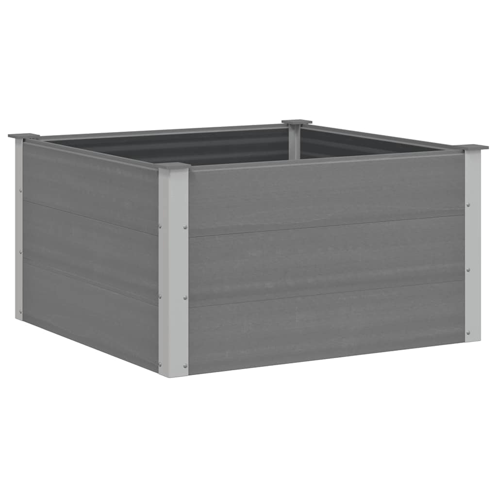 Maison Exclusive - Garten-hochbeet Wpc 100 X 100 X 54 Cm Grau