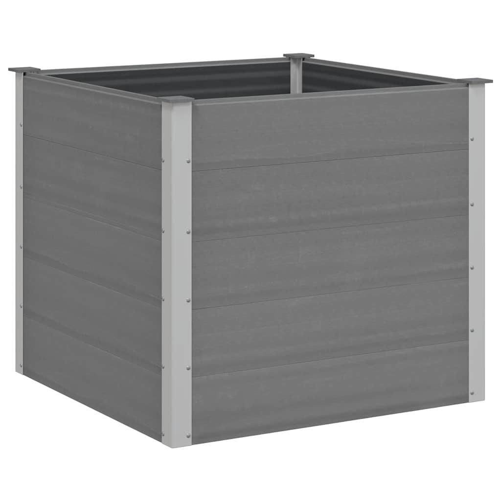 Maison Exclusive - Garten-hochbeet Wpc 100x100x91 Cm Grau