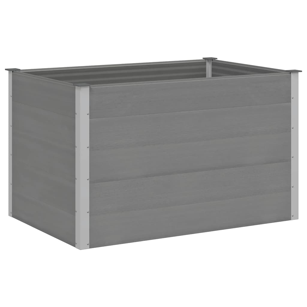 Maison Exclusive - Garten-hochbeet Wpc 150x100x91 Cm Grau