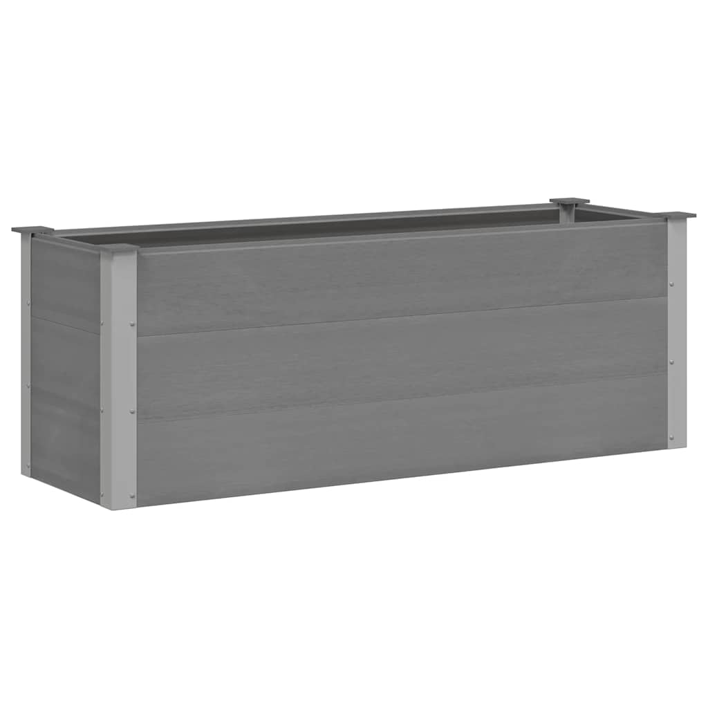 Maison Exclusive - Garten-hochbeet Wpc 150 X 50 X 54 Cm Grau