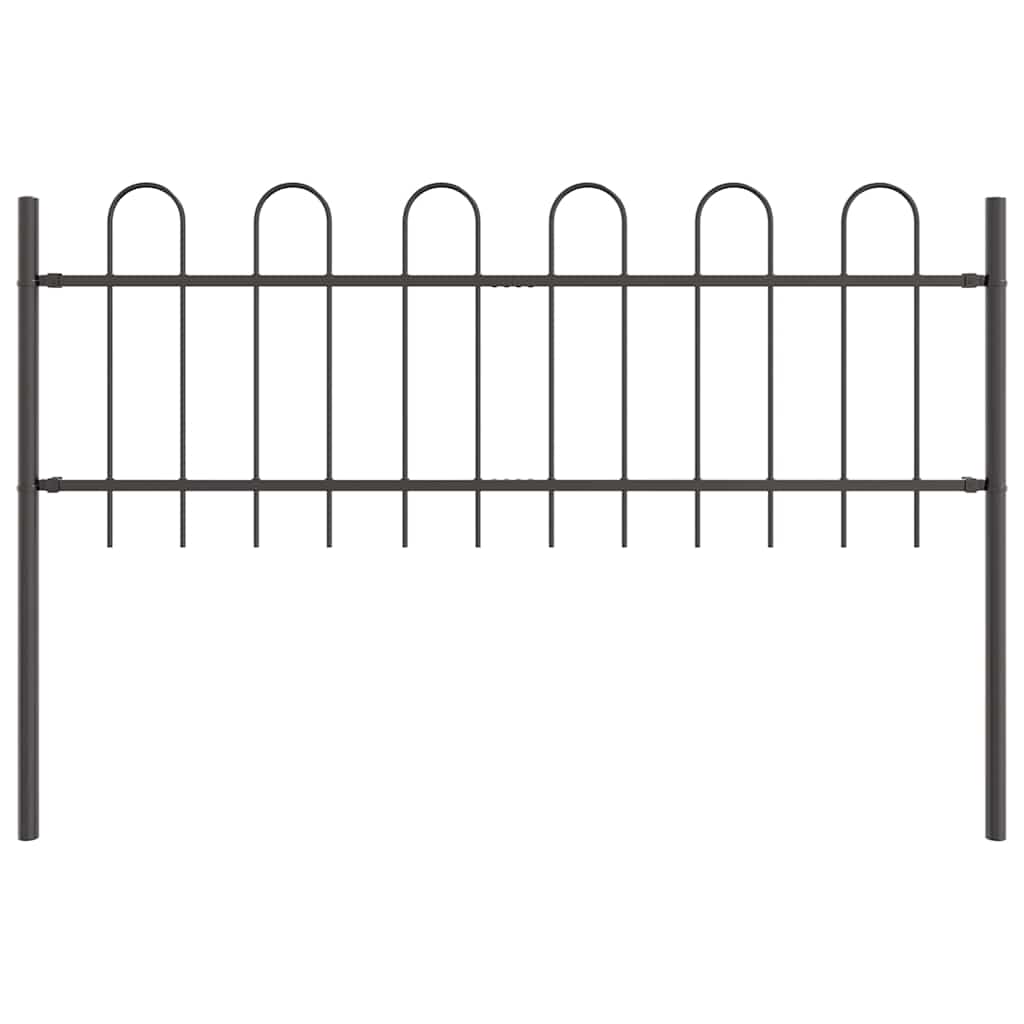 Maison Exclusive - Gartenzaun Boxtel Grau