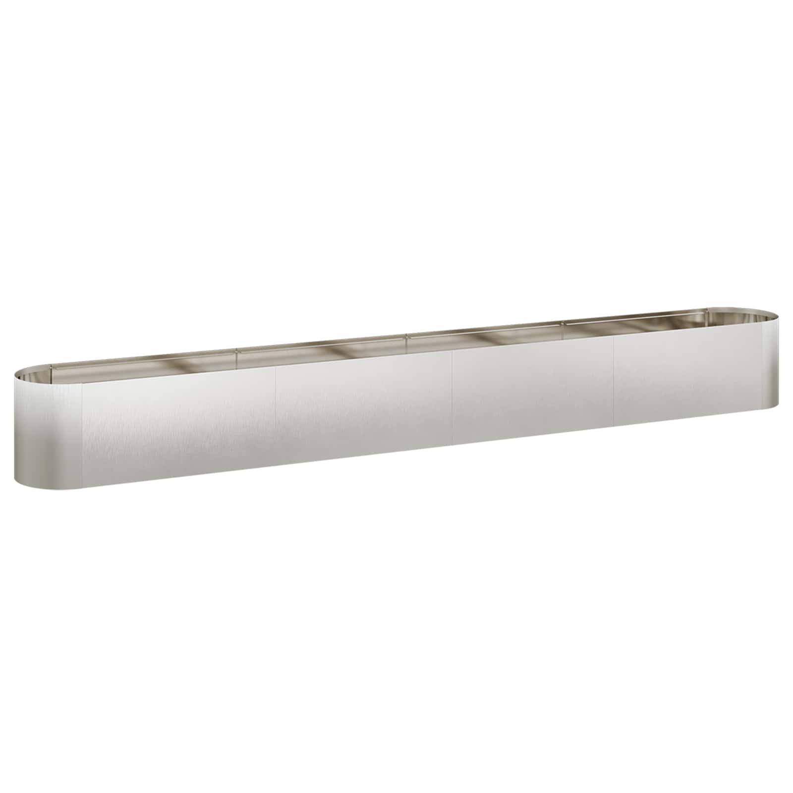 Maison Exclusive - Hochbeet Im Garten Edelstahl 360 X 40 X 40 Cm