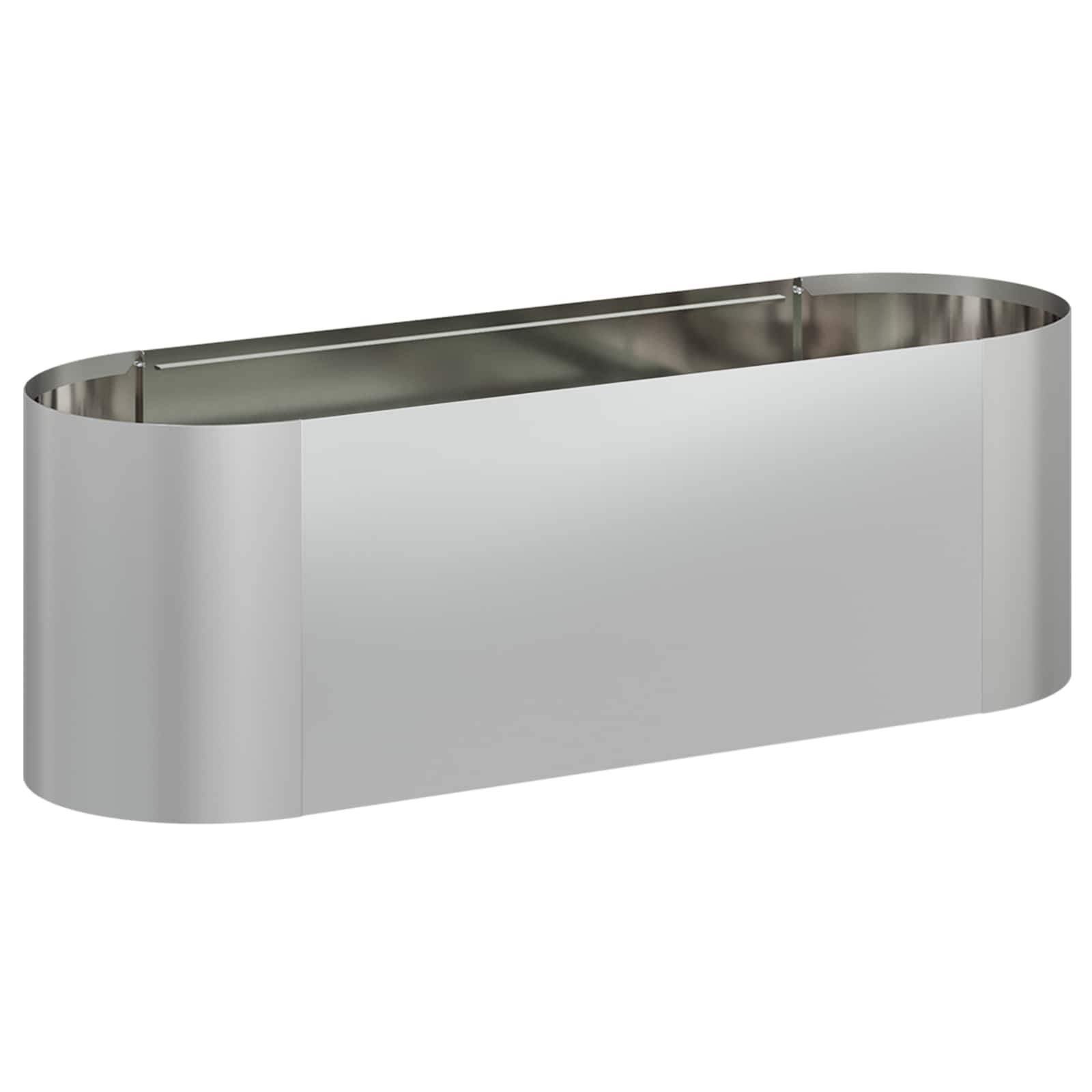 Maison Exclusive - Hochbeet Im Garten Verzinkter Stahl 120 X 40 X