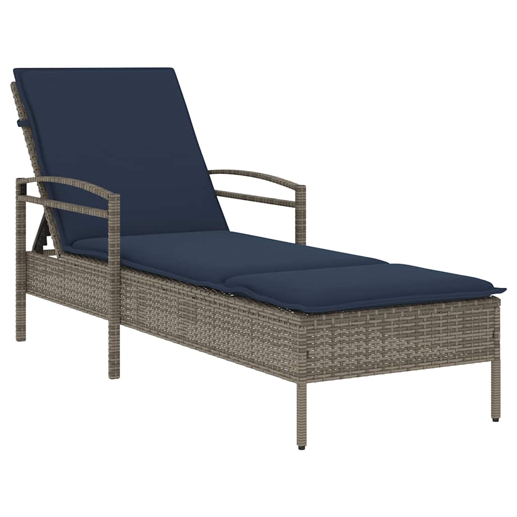 Maison Exclusive - 3-fach Verstellbare Sonnenliege Poly-rattan Gr