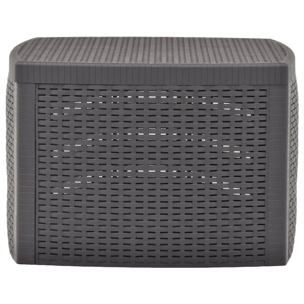 Maison Exclusive - Beistelltisch Mokka 54×54×36,5 Cm Kunststoff