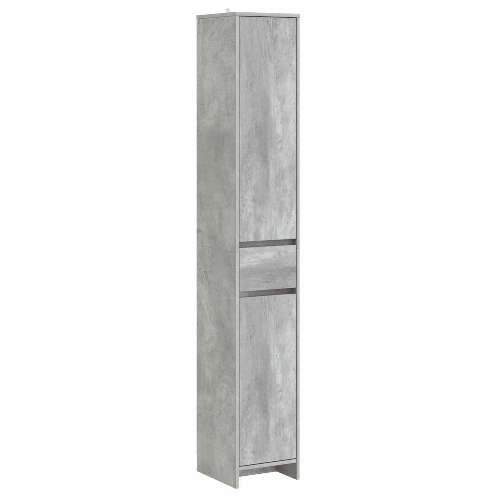 Maison Exclusive - Badezimmerschrank Betongrau 30 X 33 X 190 Cm H