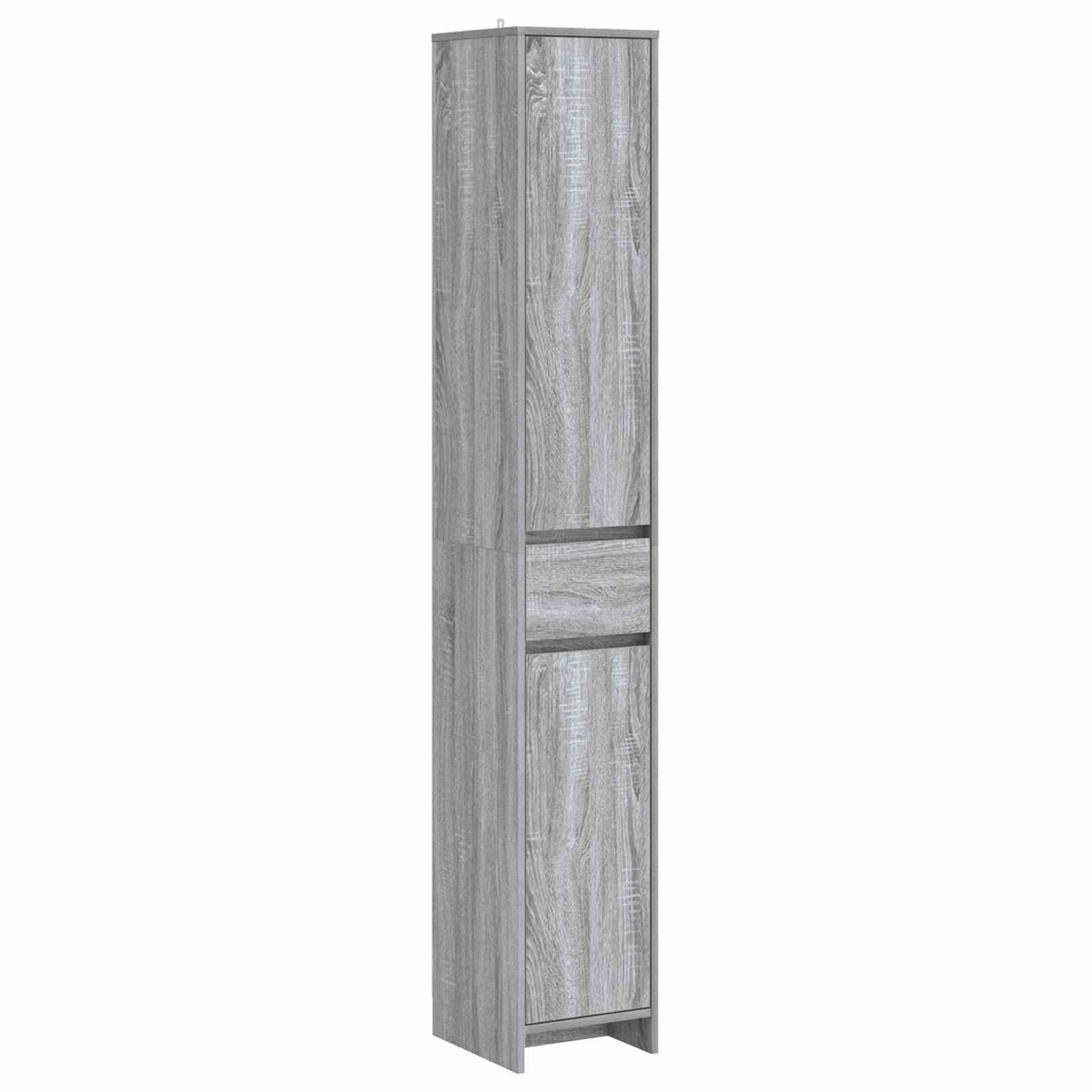 Maison Exclusive - Badezimmerschrank Grau Sonoma 30 X 33 X 190 Cm