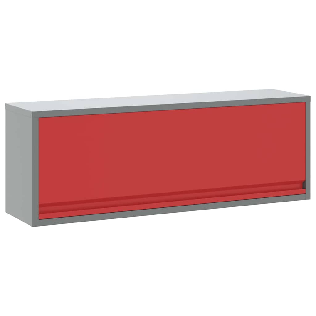 Maison Exclusive - Werkzeugschrank Mit Speicher Rot Und Grau 100