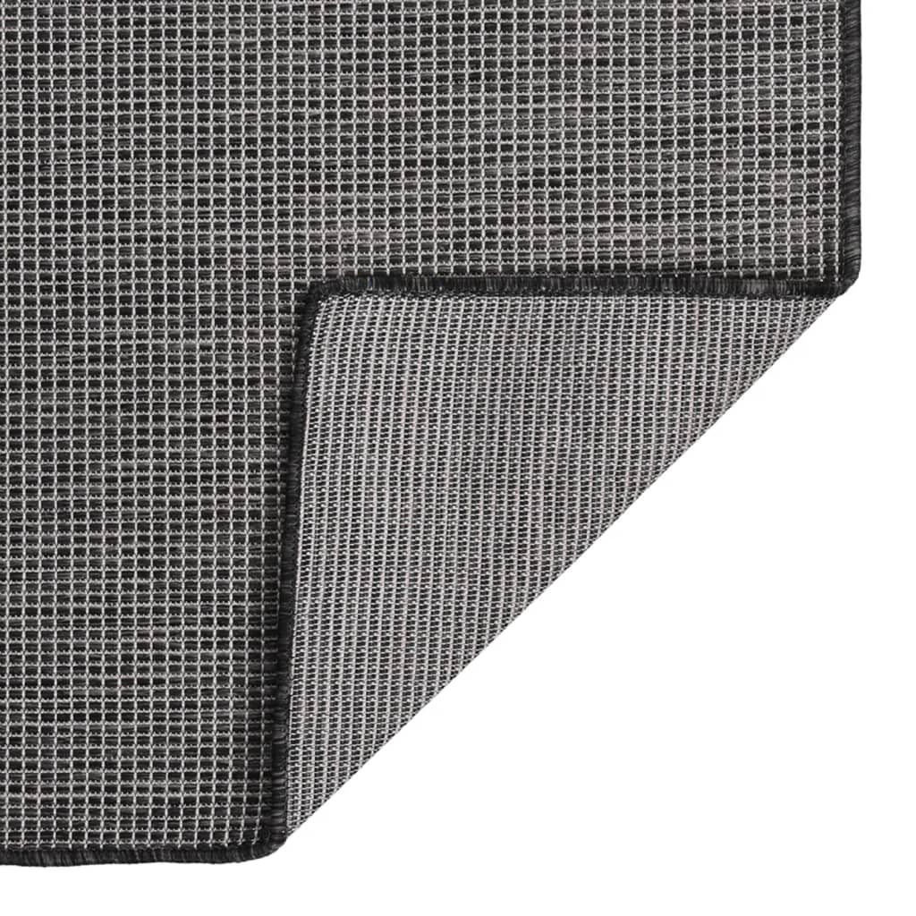 Maison Exclusive - Outdoor-teppich Flachgewebe 200x280 Cm Grau