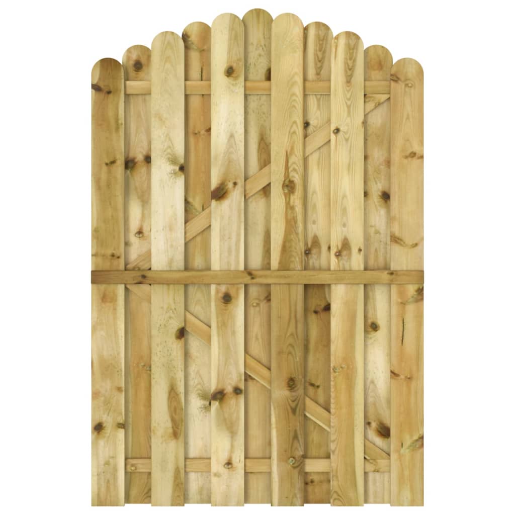 Maison Exclusive - Gartentor Imprägniertes Kiefernholz 100x150 Cm